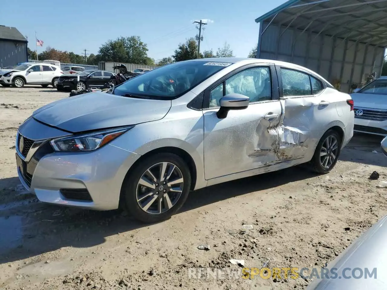 1 Photograph of a damaged car 3N1CN8EV4ML868144 NISSAN VERSA 2021