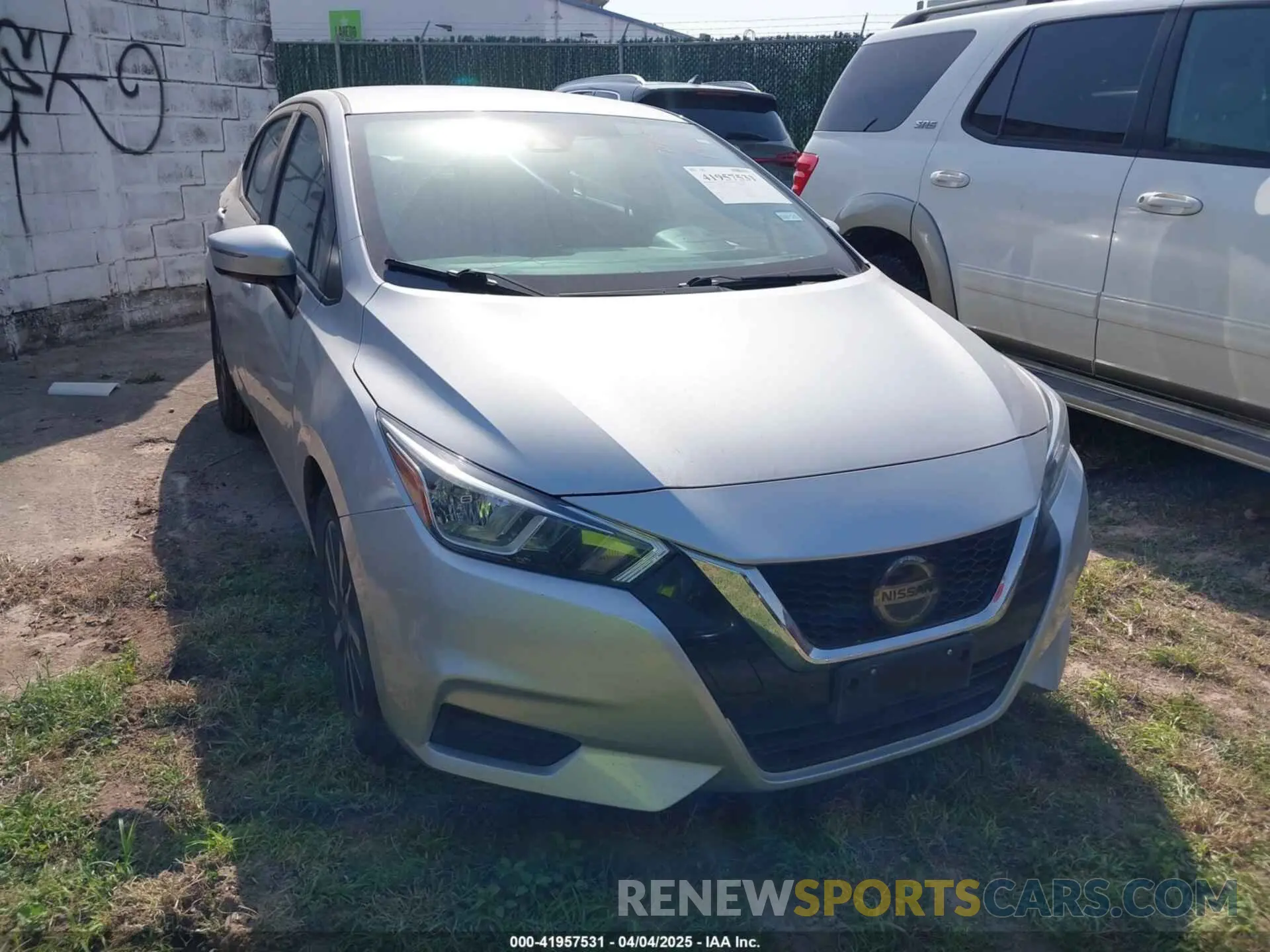 6 Photograph of a damaged car 3N1CN8EV4ML870444 NISSAN VERSA 2021