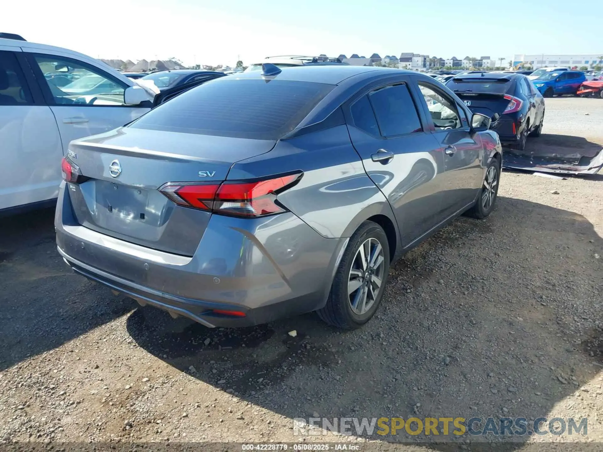 4 Photograph of a damaged car 3N1CN8EV4ML884313 NISSAN VERSA 2021