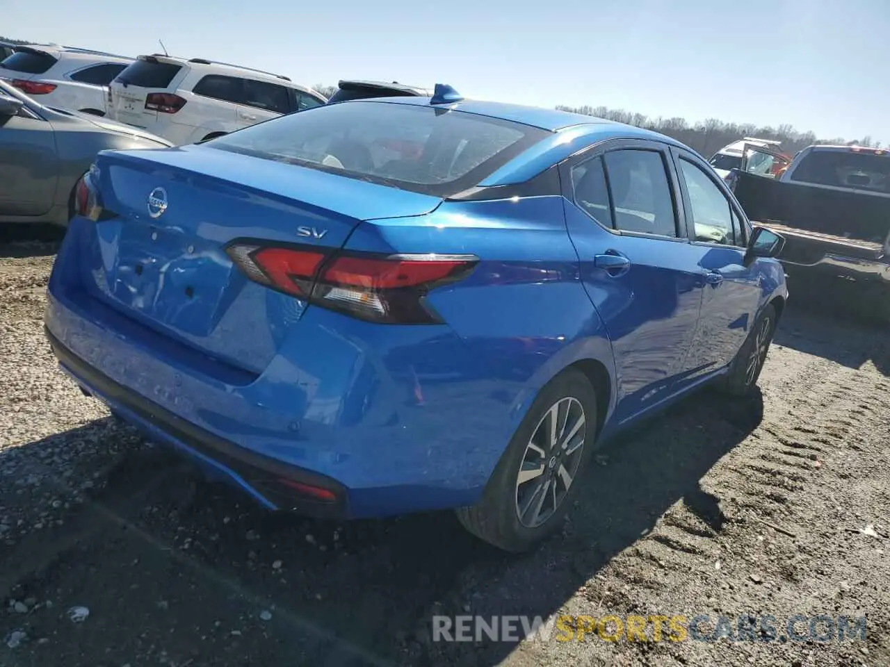 3 Photograph of a damaged car 3N1CN8EV4ML894694 NISSAN VERSA 2021