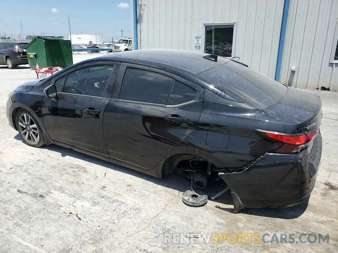 2 Photograph of a damaged car 3N1CN8EV4ML925796 NISSAN VERSA 2021