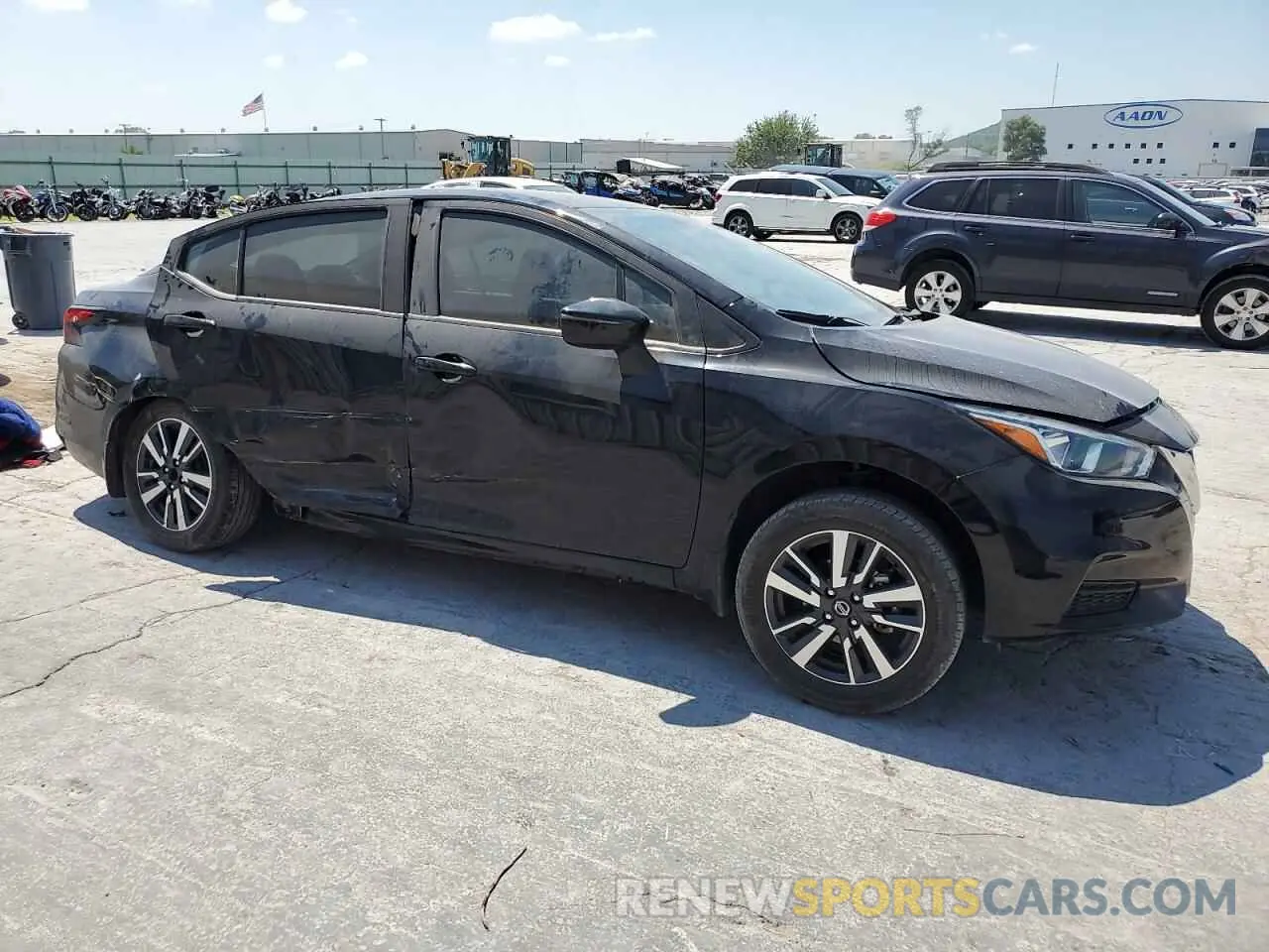 4 Photograph of a damaged car 3N1CN8EV4ML925796 NISSAN VERSA 2021