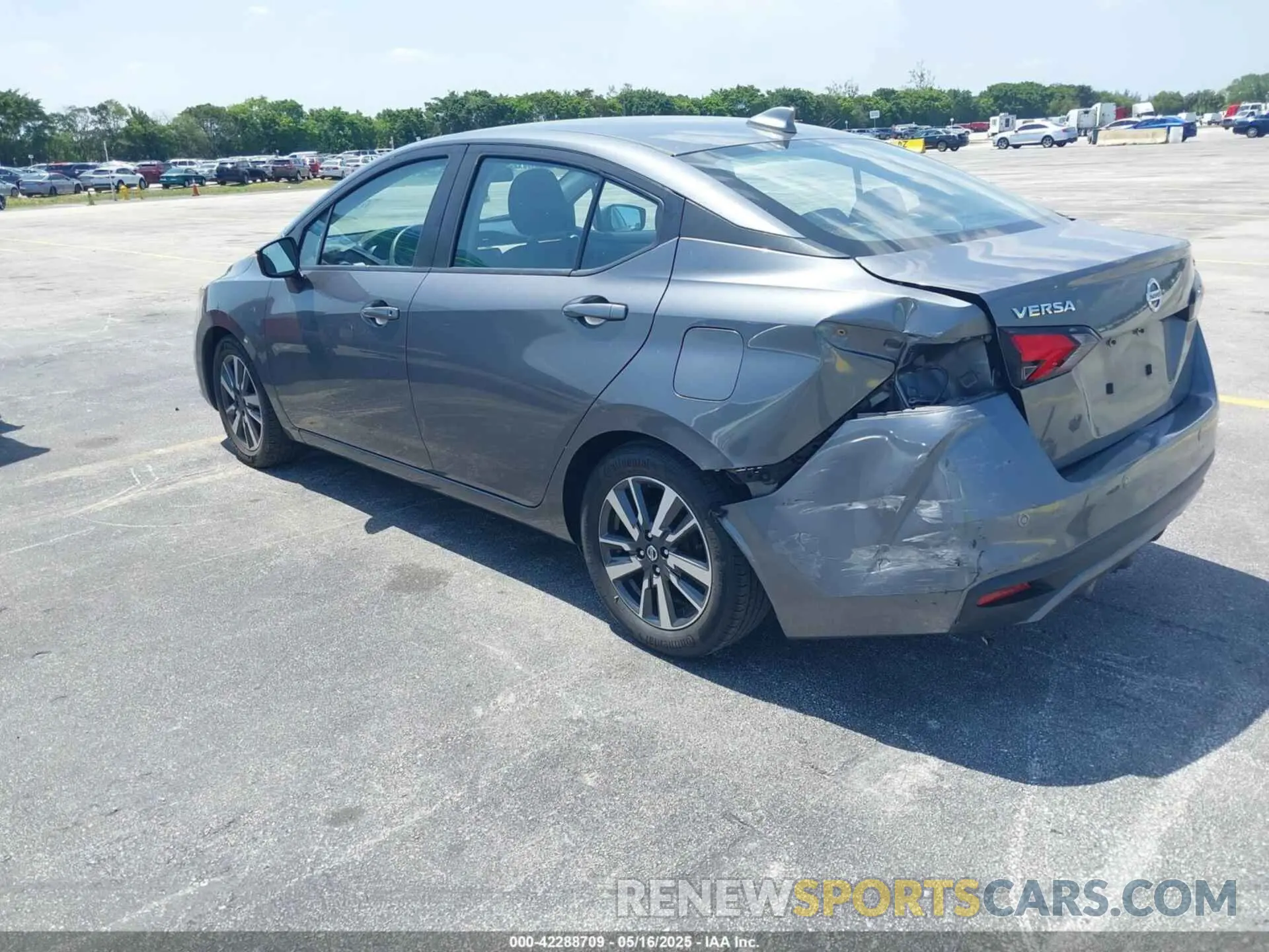 3 Photograph of a damaged car 3N1CN8EV5ML807577 NISSAN VERSA 2021