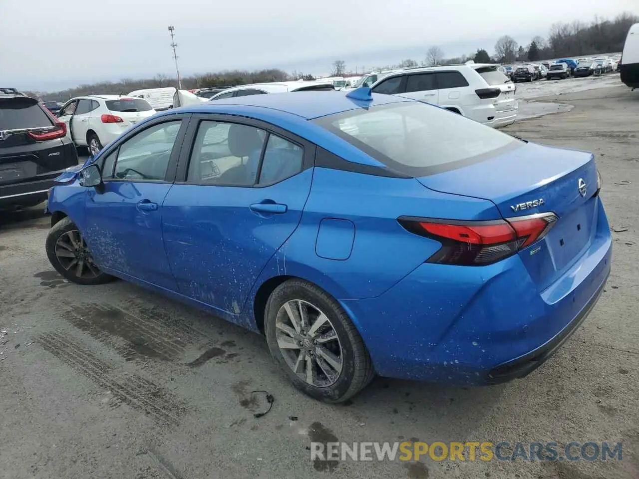 2 Photograph of a damaged car 3N1CN8EV5ML818157 NISSAN VERSA 2021