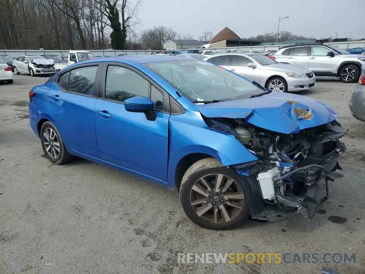 4 Photograph of a damaged car 3N1CN8EV5ML818157 NISSAN VERSA 2021