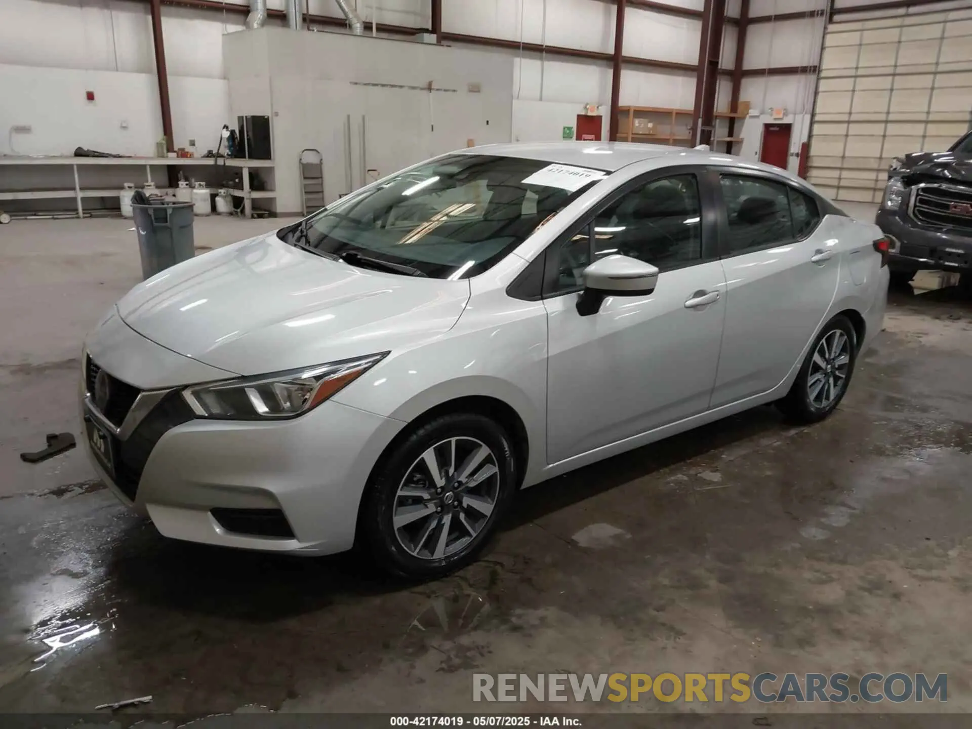 2 Photograph of a damaged car 3N1CN8EV5ML821740 NISSAN VERSA 2021