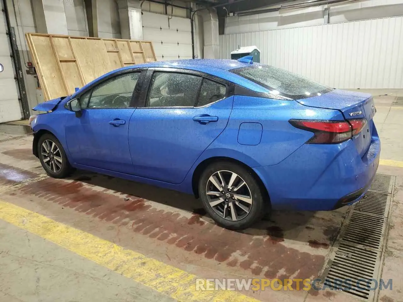 2 Photograph of a damaged car 3N1CN8EV5ML828686 NISSAN VERSA 2021