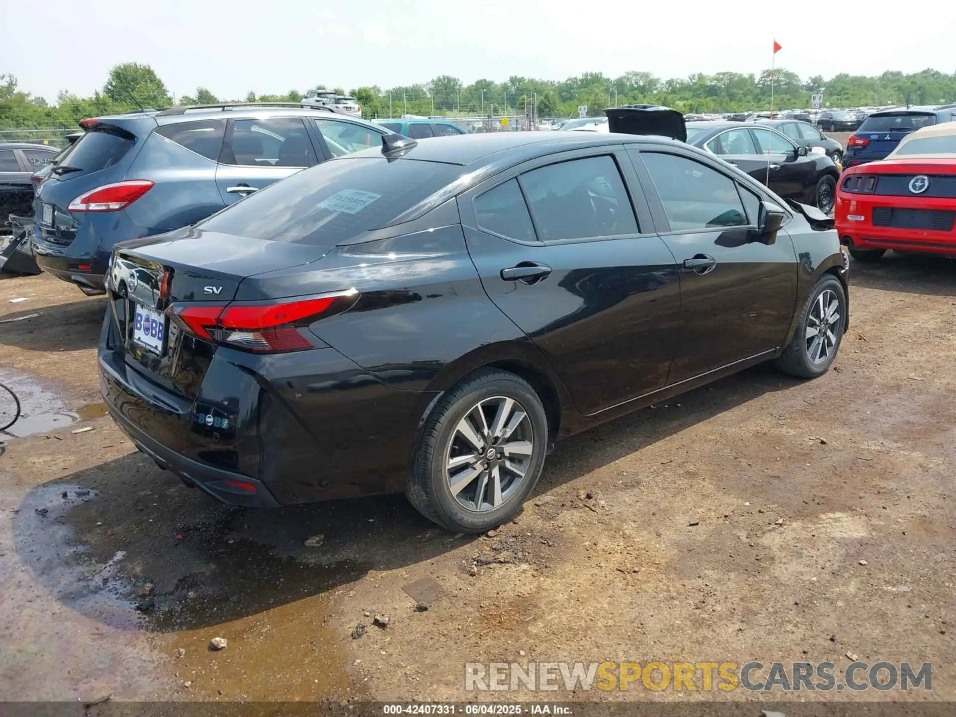 4 Photograph of a damaged car 3N1CN8EV5ML829885 NISSAN VERSA 2021