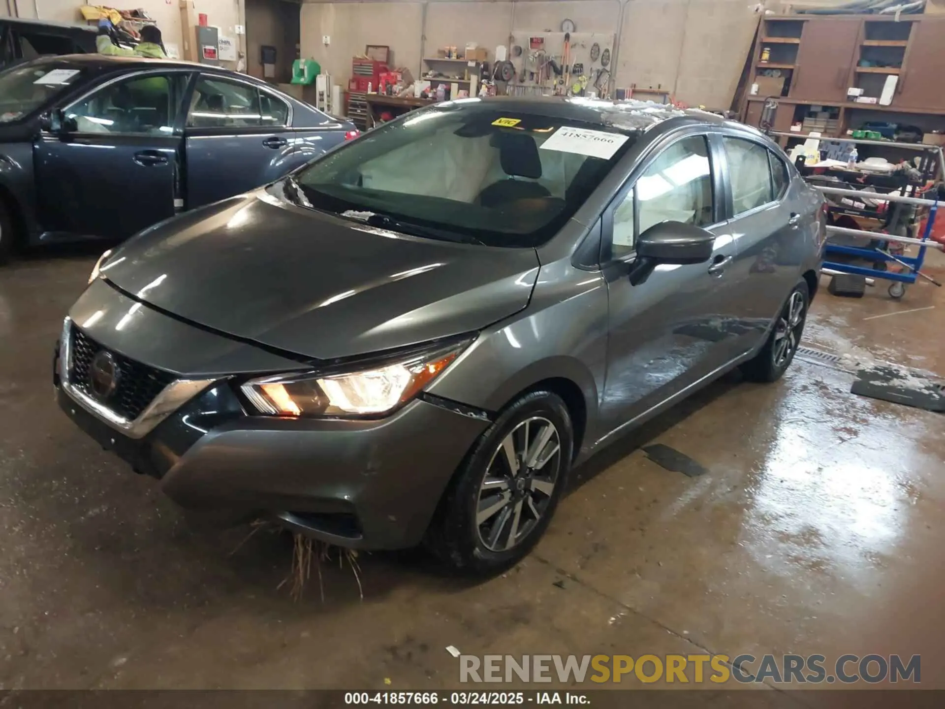 2 Photograph of a damaged car 3N1CN8EV5ML833239 NISSAN VERSA 2021