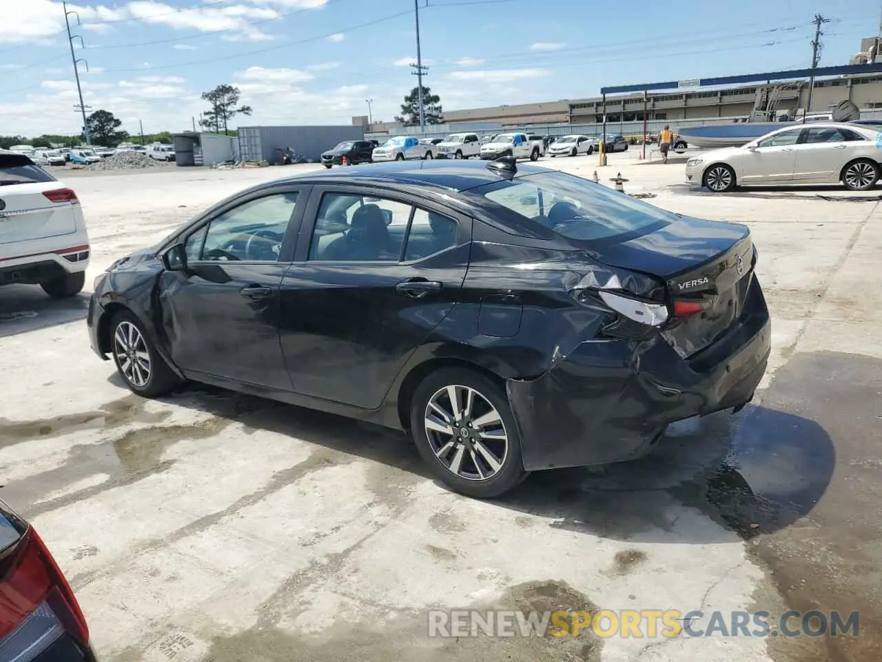 2 Photograph of a damaged car 3N1CN8EV5ML835444 NISSAN VERSA 2021