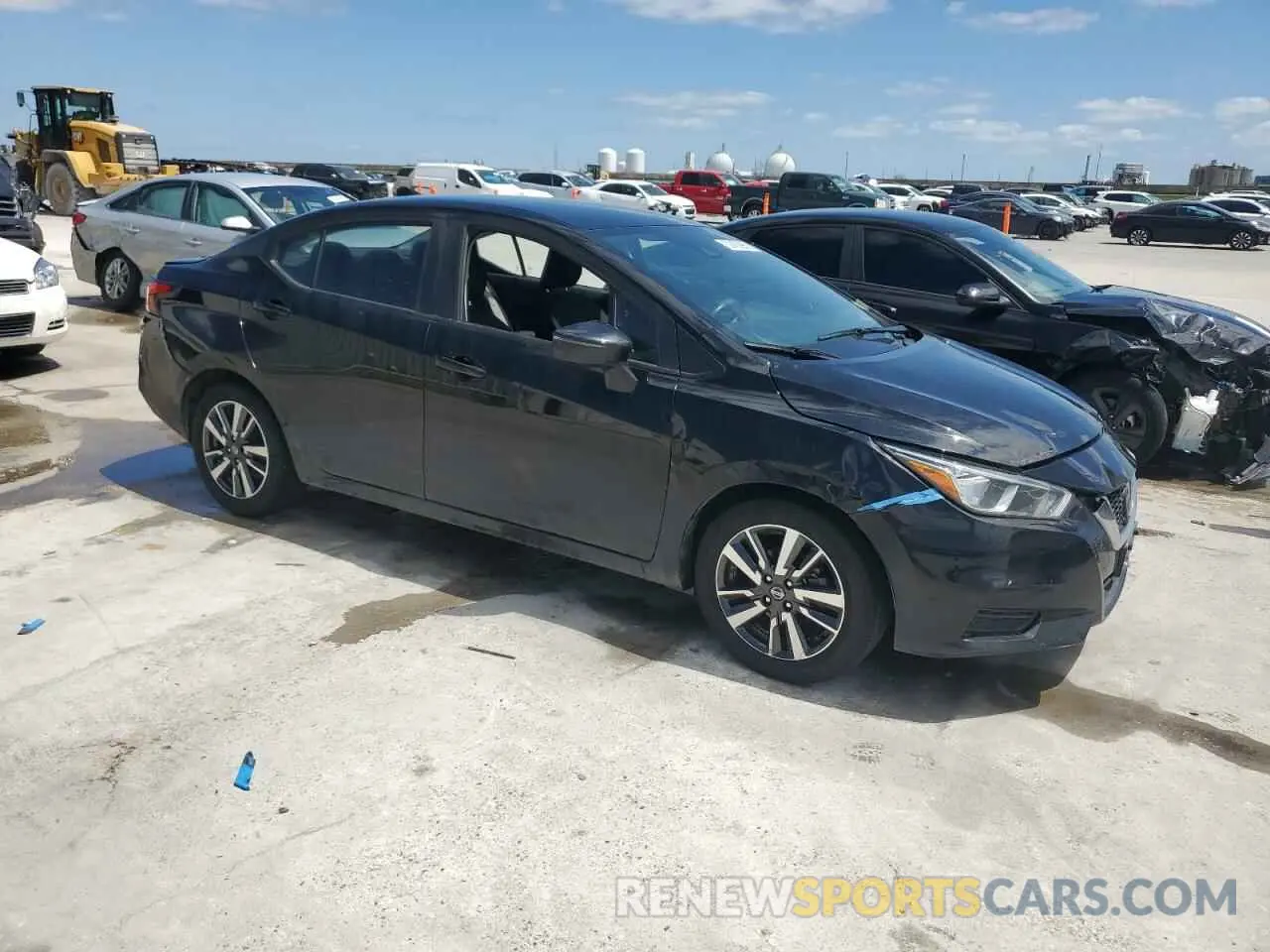 4 Photograph of a damaged car 3N1CN8EV5ML835444 NISSAN VERSA 2021