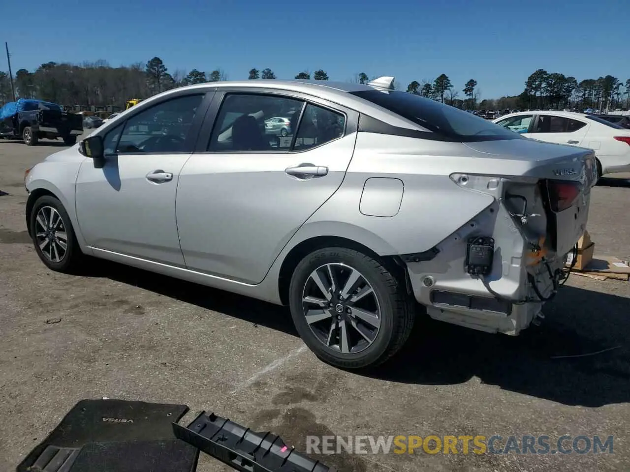 2 Photograph of a damaged car 3N1CN8EV5ML837789 NISSAN VERSA 2021