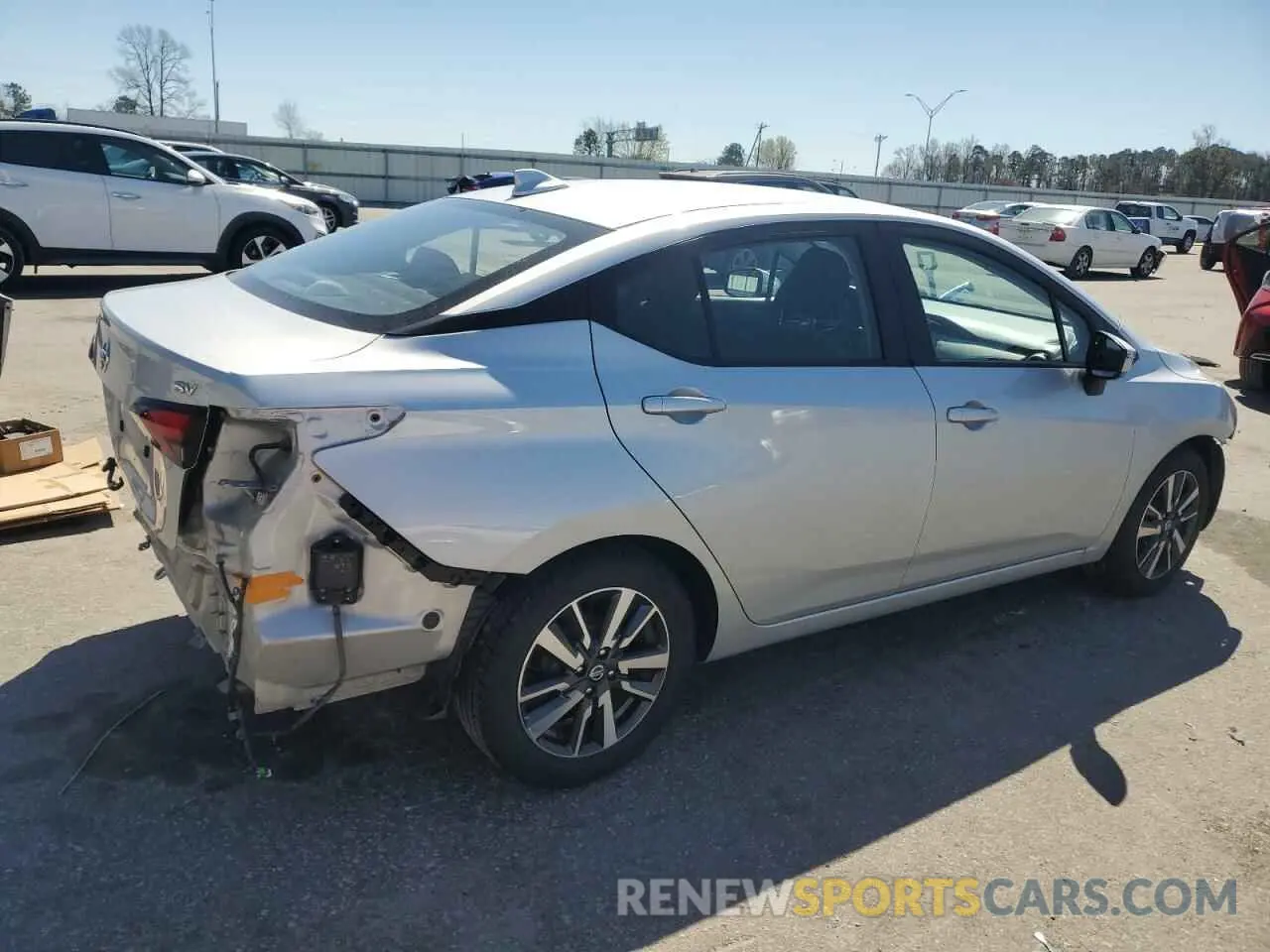 3 Photograph of a damaged car 3N1CN8EV5ML837789 NISSAN VERSA 2021