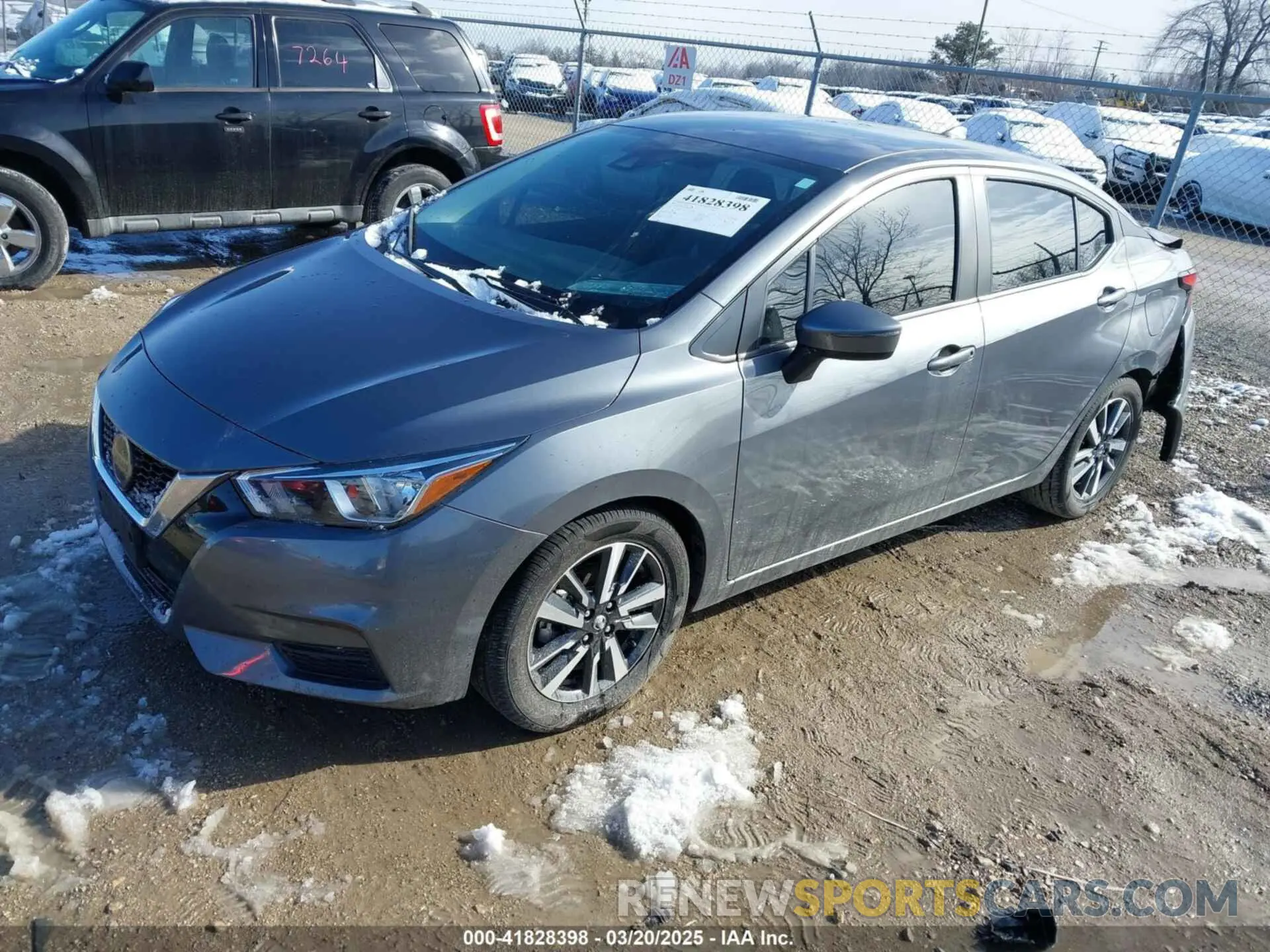 2 Photograph of a damaged car 3N1CN8EV5ML841504 NISSAN VERSA 2021