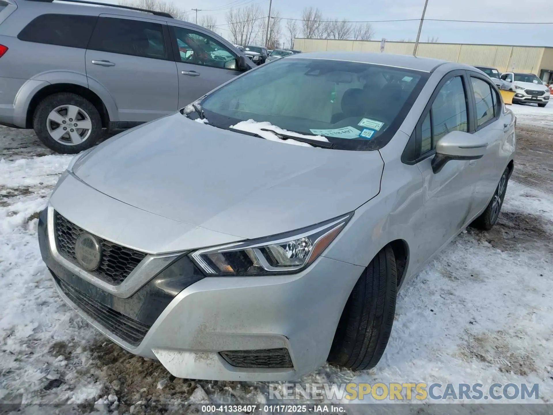 2 Photograph of a damaged car 3N1CN8EV5ML850350 NISSAN VERSA 2021
