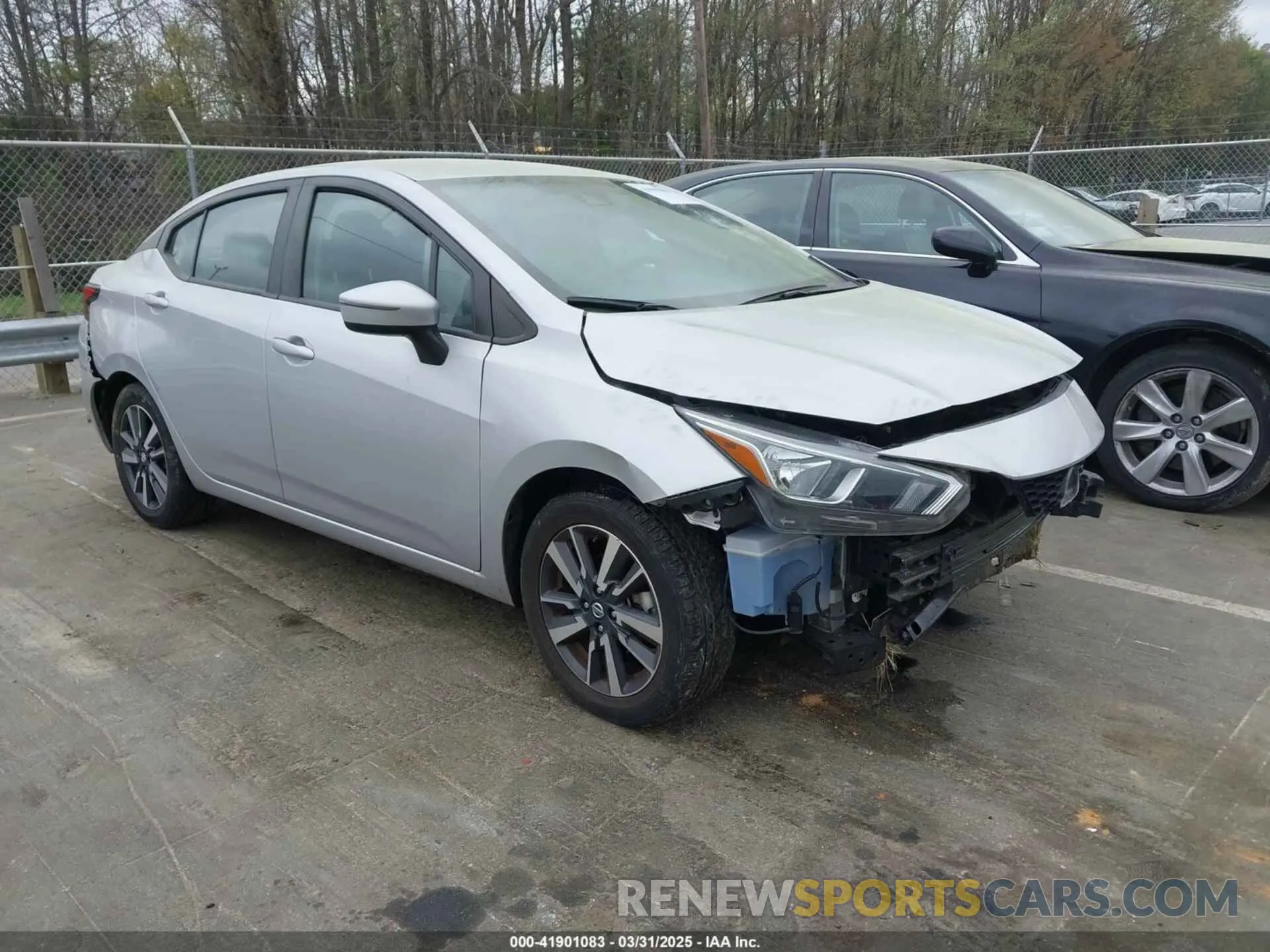 1 Photograph of a damaged car 3N1CN8EV5ML852762 NISSAN VERSA 2021