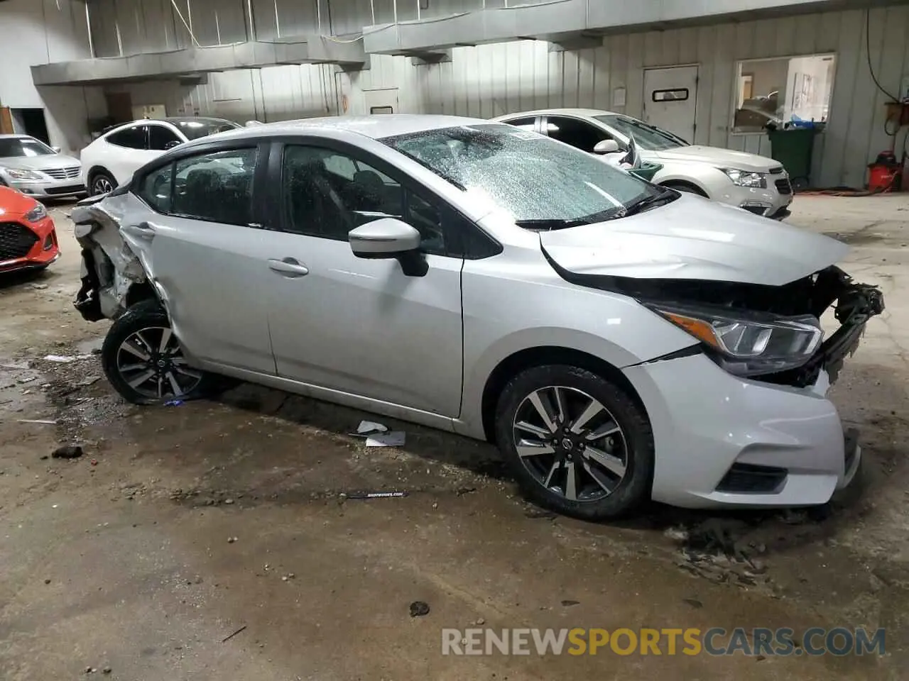 4 Photograph of a damaged car 3N1CN8EV5ML853572 NISSAN VERSA 2021