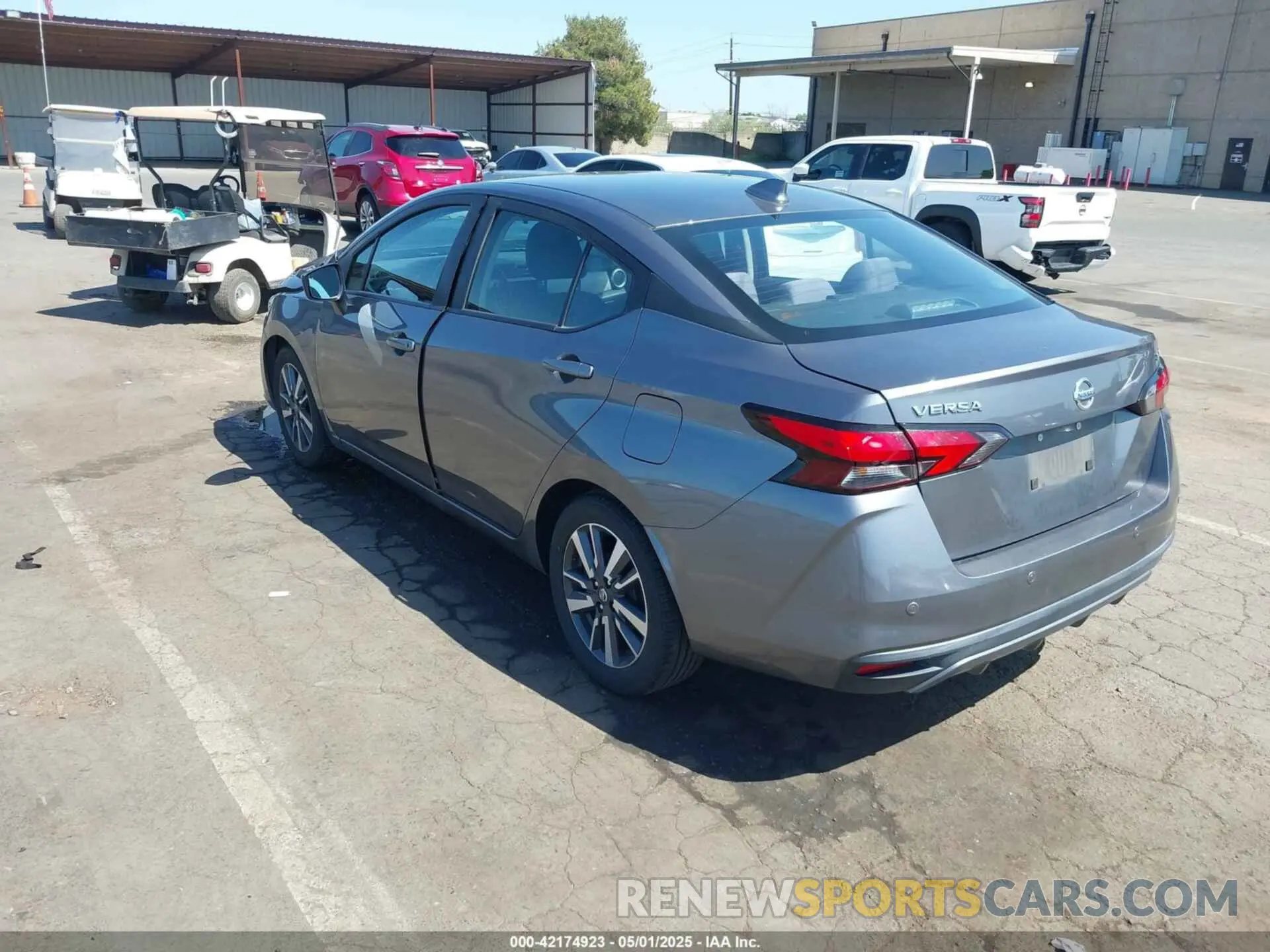3 Photograph of a damaged car 3N1CN8EV5ML865429 NISSAN VERSA 2021