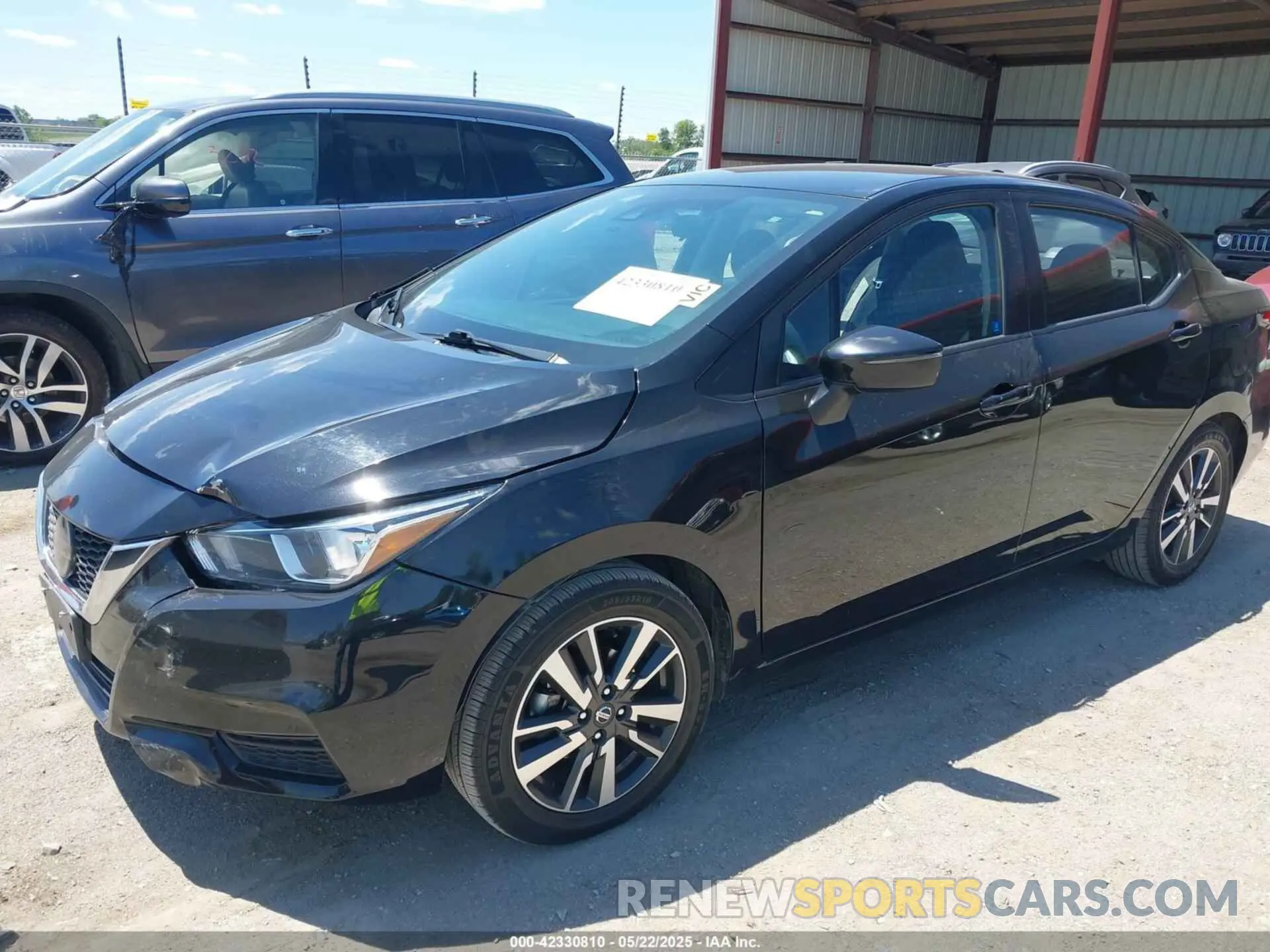 2 Photograph of a damaged car 3N1CN8EV5ML868007 NISSAN VERSA 2021