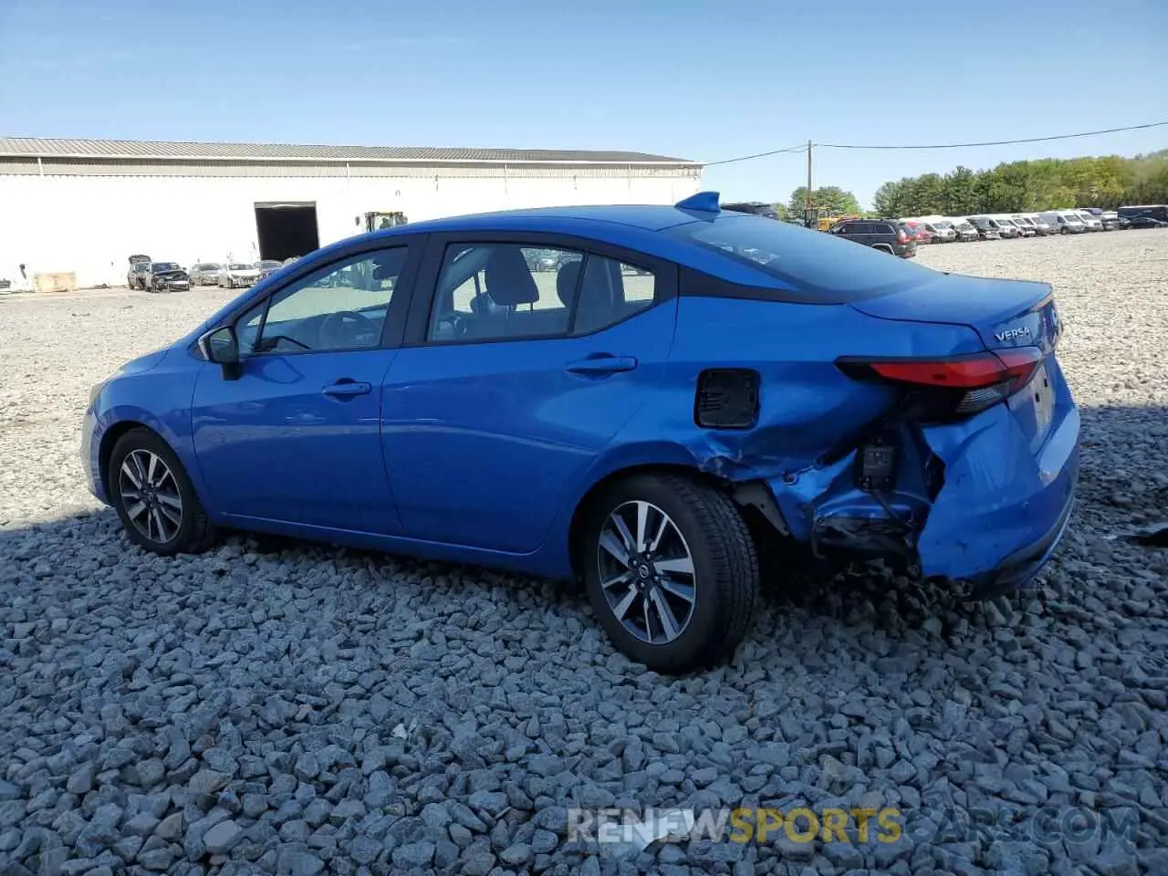 2 Photograph of a damaged car 3N1CN8EV5ML885356 NISSAN VERSA 2021