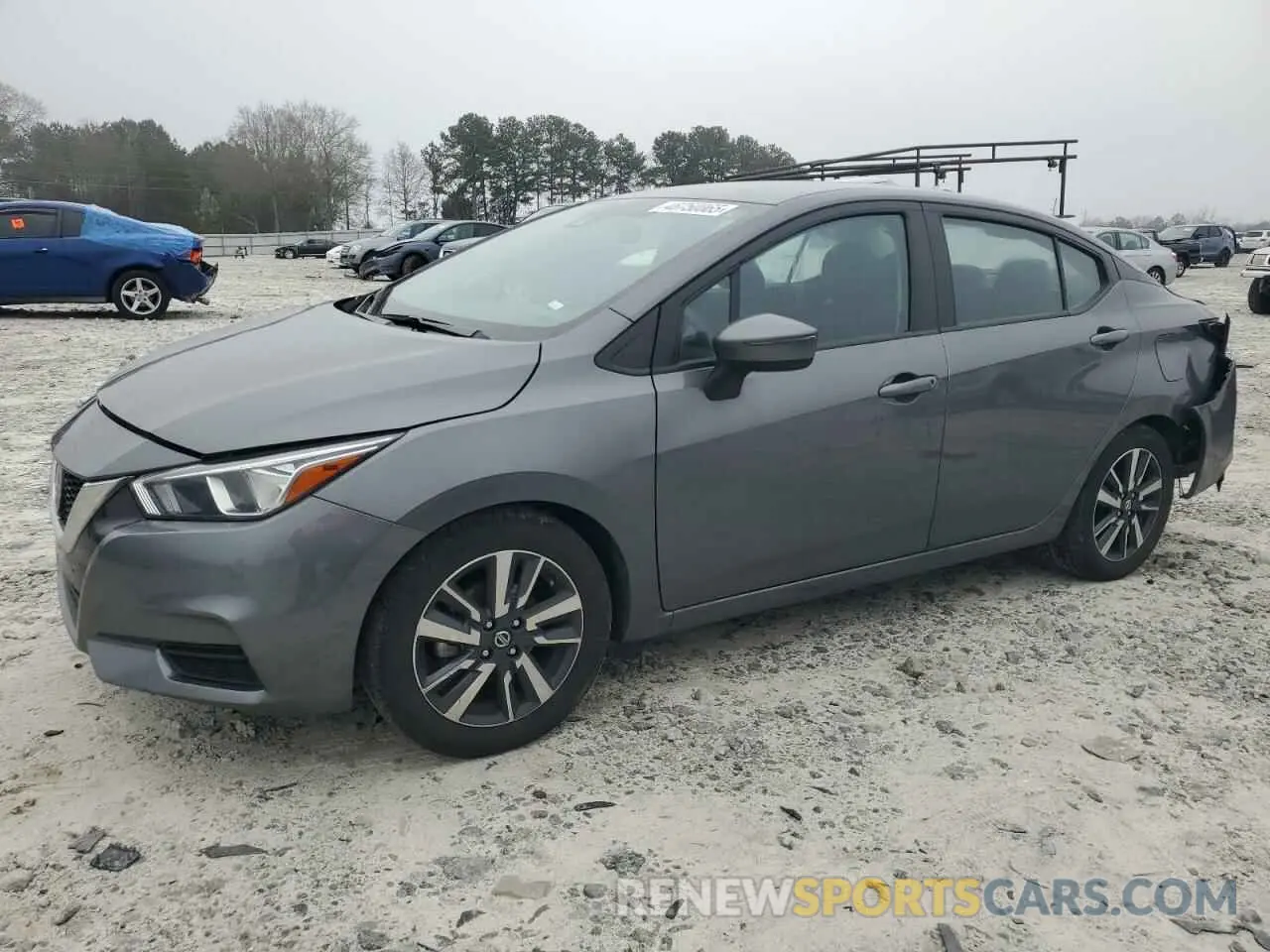 1 Photograph of a damaged car 3N1CN8EV5ML892274 NISSAN VERSA 2021