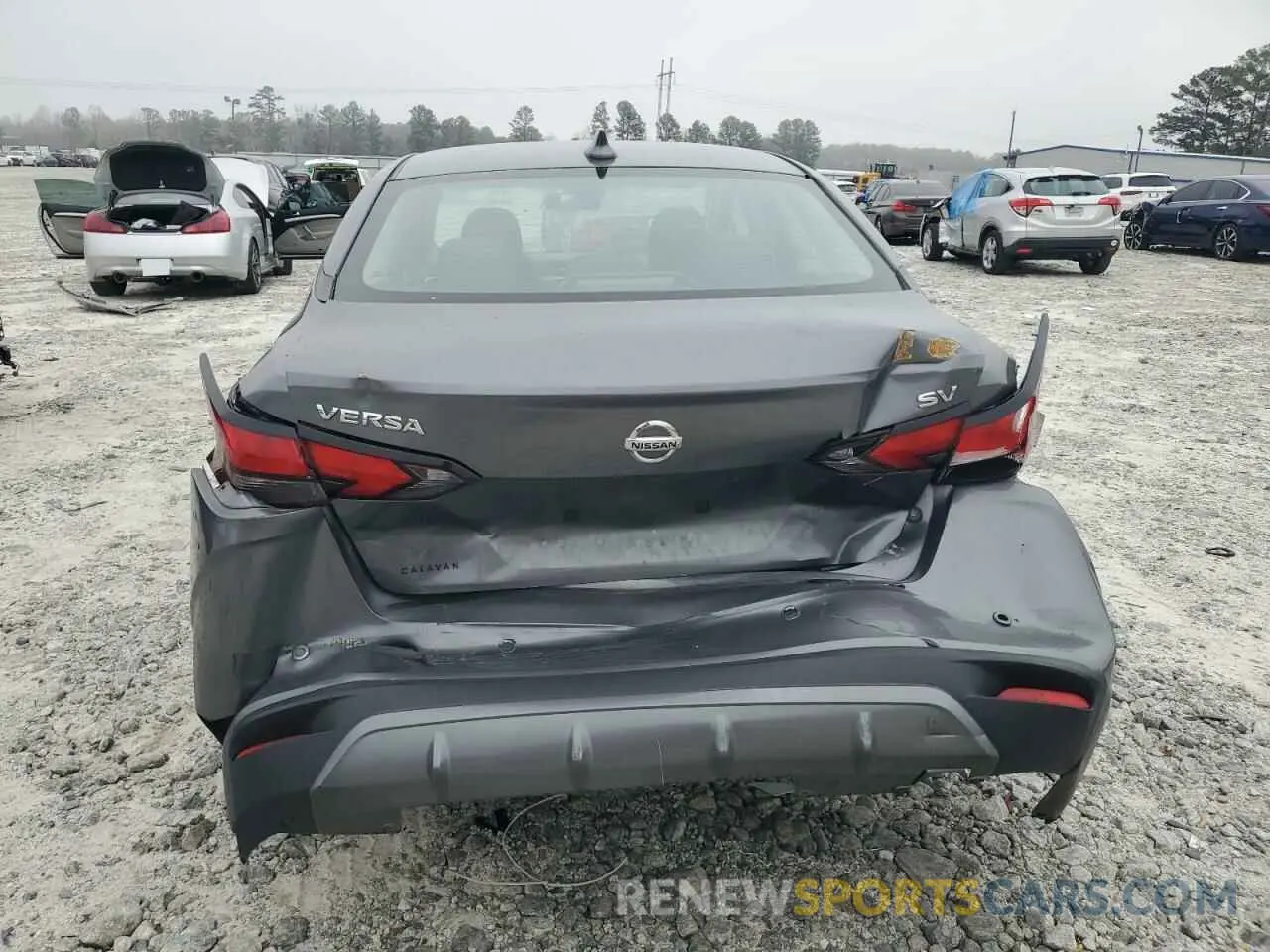 6 Photograph of a damaged car 3N1CN8EV5ML892274 NISSAN VERSA 2021