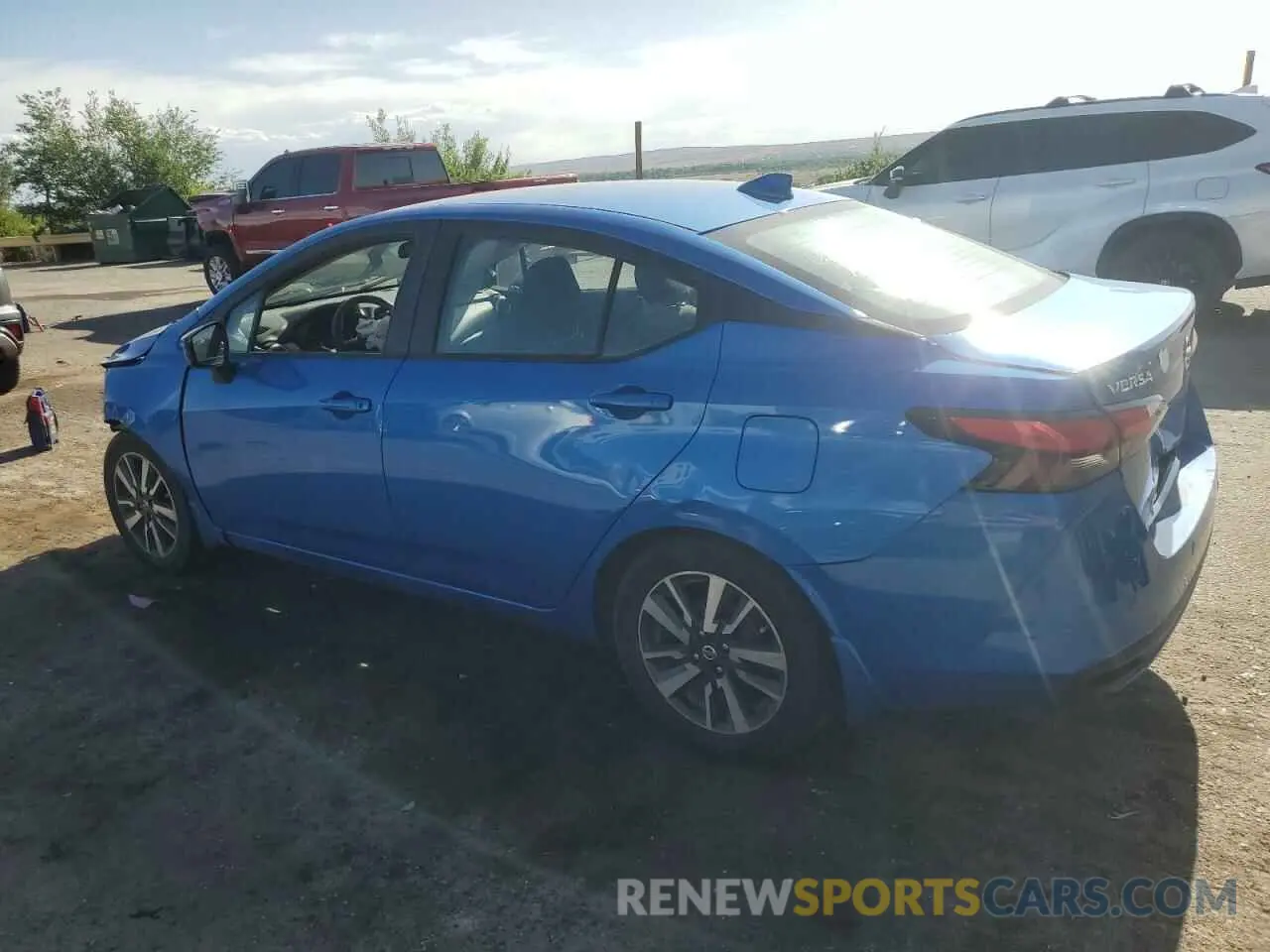 2 Photograph of a damaged car 3N1CN8EV5ML896213 NISSAN VERSA 2021