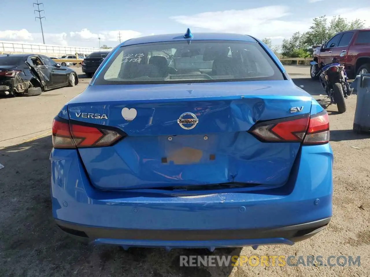 6 Photograph of a damaged car 3N1CN8EV5ML896213 NISSAN VERSA 2021