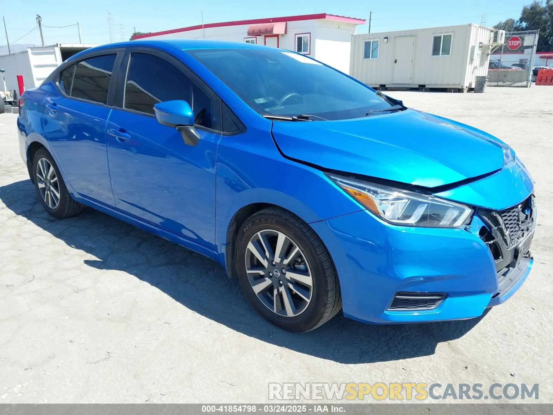 1 Photograph of a damaged car 3N1CN8EV5ML922468 NISSAN VERSA 2021