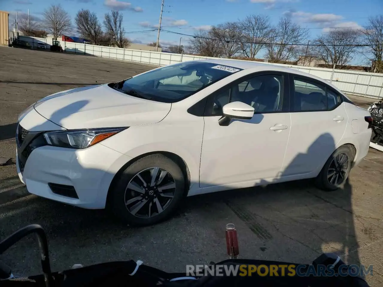 1 Photograph of a damaged car 3N1CN8EV6ML807314 NISSAN VERSA 2021