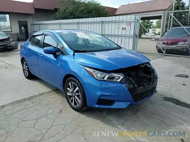 11 Photograph of a damaged car 3N1CN8EV6ML825750 NISSAN VERSA 2021