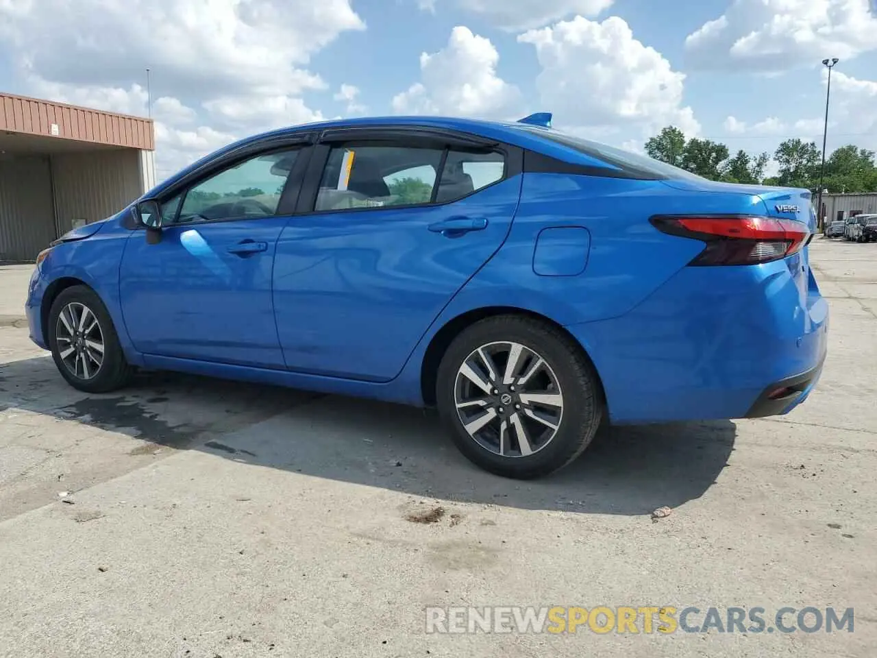 2 Photograph of a damaged car 3N1CN8EV6ML825750 NISSAN VERSA 2021