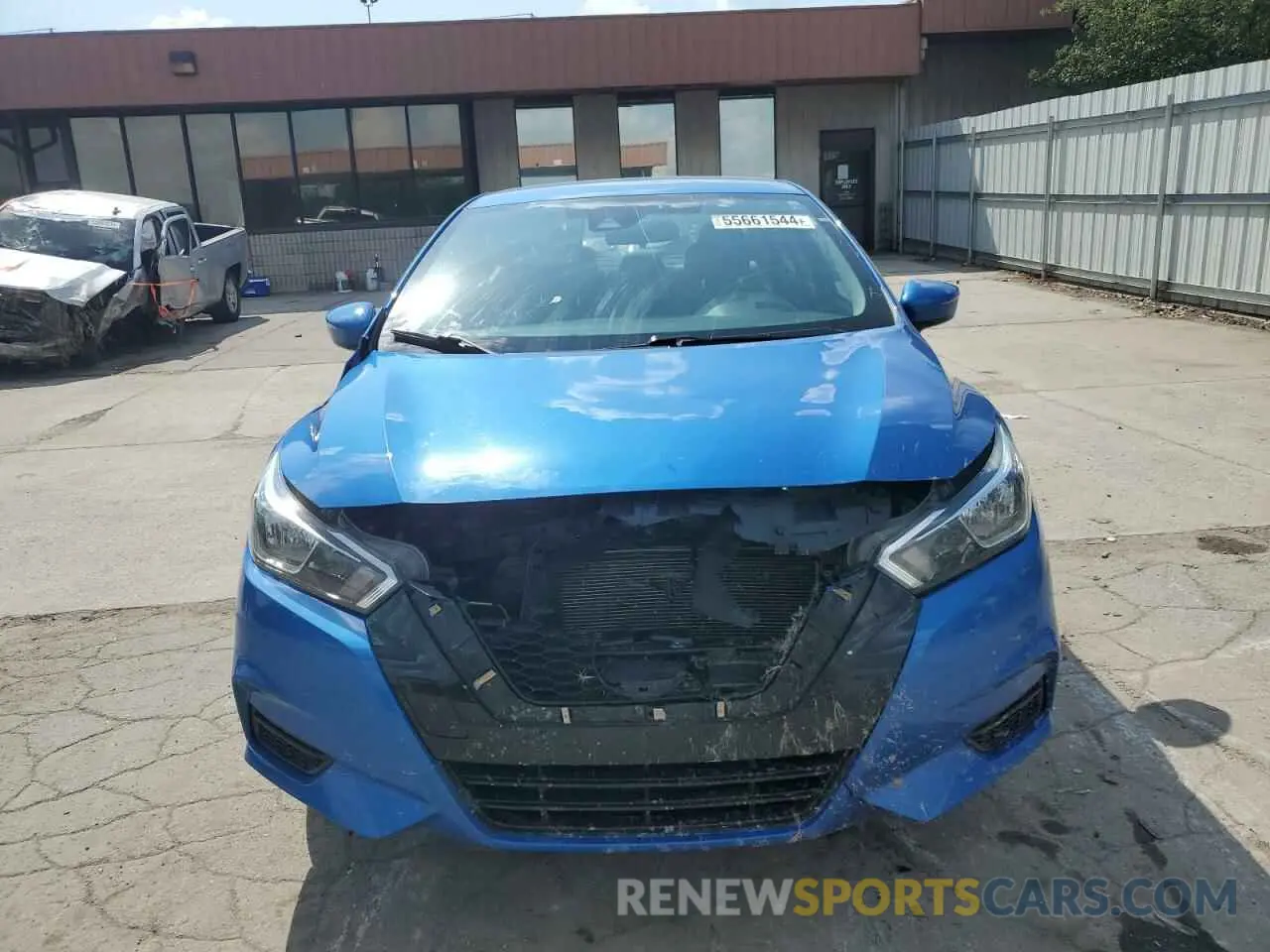 5 Photograph of a damaged car 3N1CN8EV6ML825750 NISSAN VERSA 2021