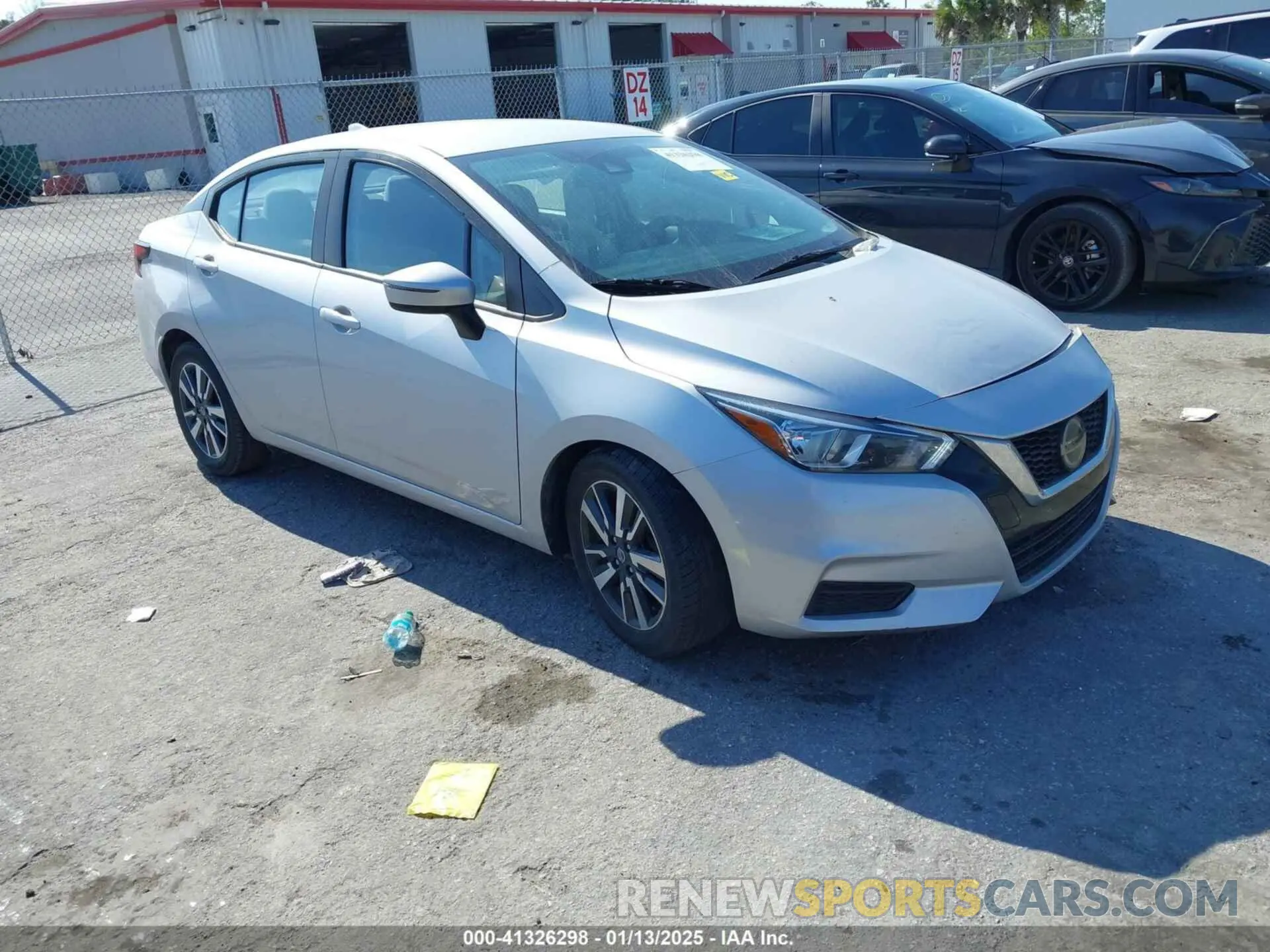 1 Photograph of a damaged car 3N1CN8EV6ML835579 NISSAN VERSA 2021
