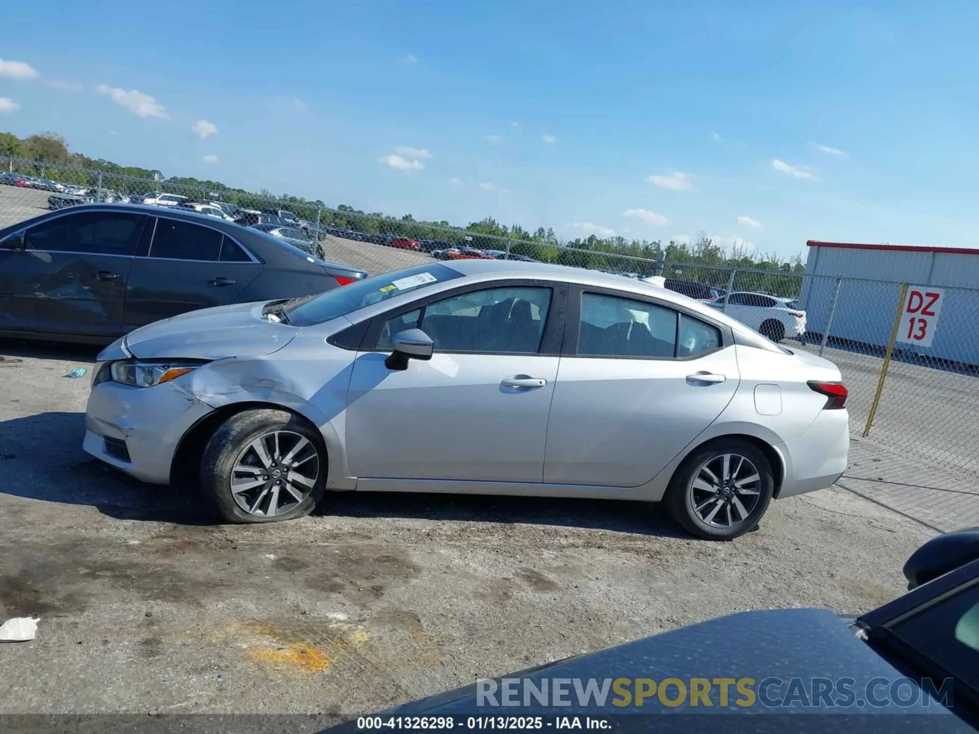 15 Photograph of a damaged car 3N1CN8EV6ML835579 NISSAN VERSA 2021