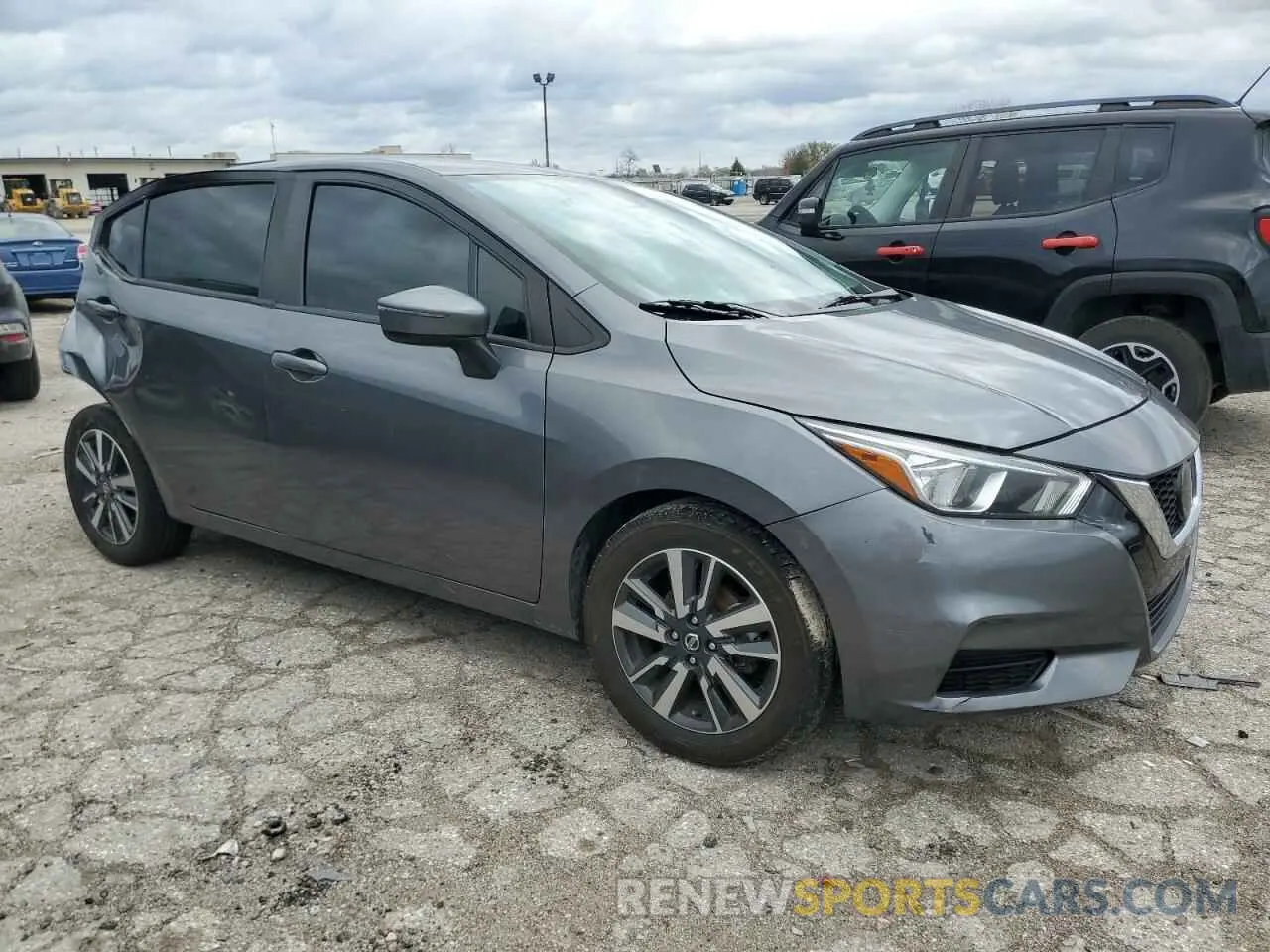 4 Photograph of a damaged car 3N1CN8EV6ML835632 NISSAN VERSA 2021