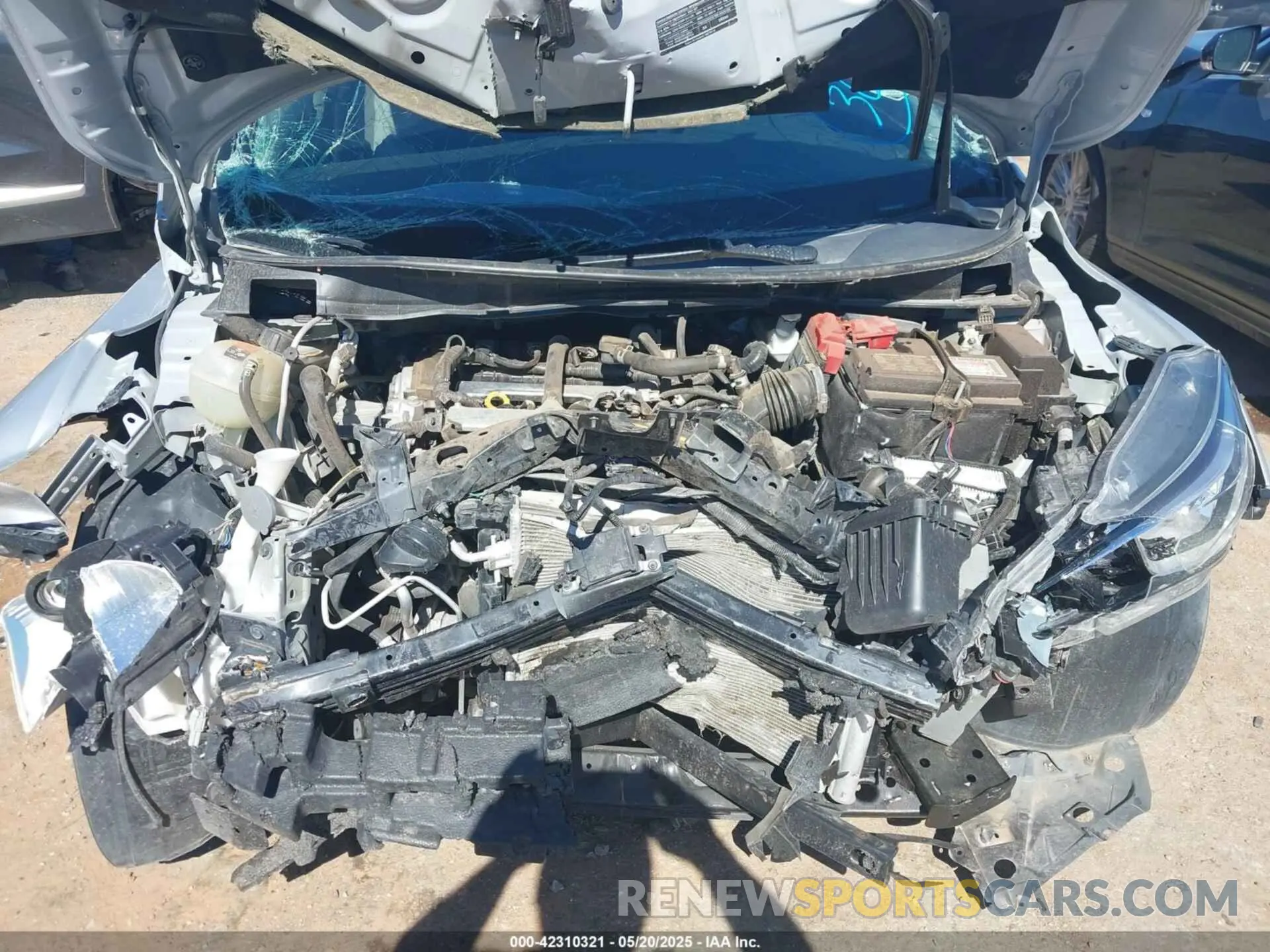 10 Photograph of a damaged car 3N1CN8EV6ML839891 NISSAN VERSA 2021