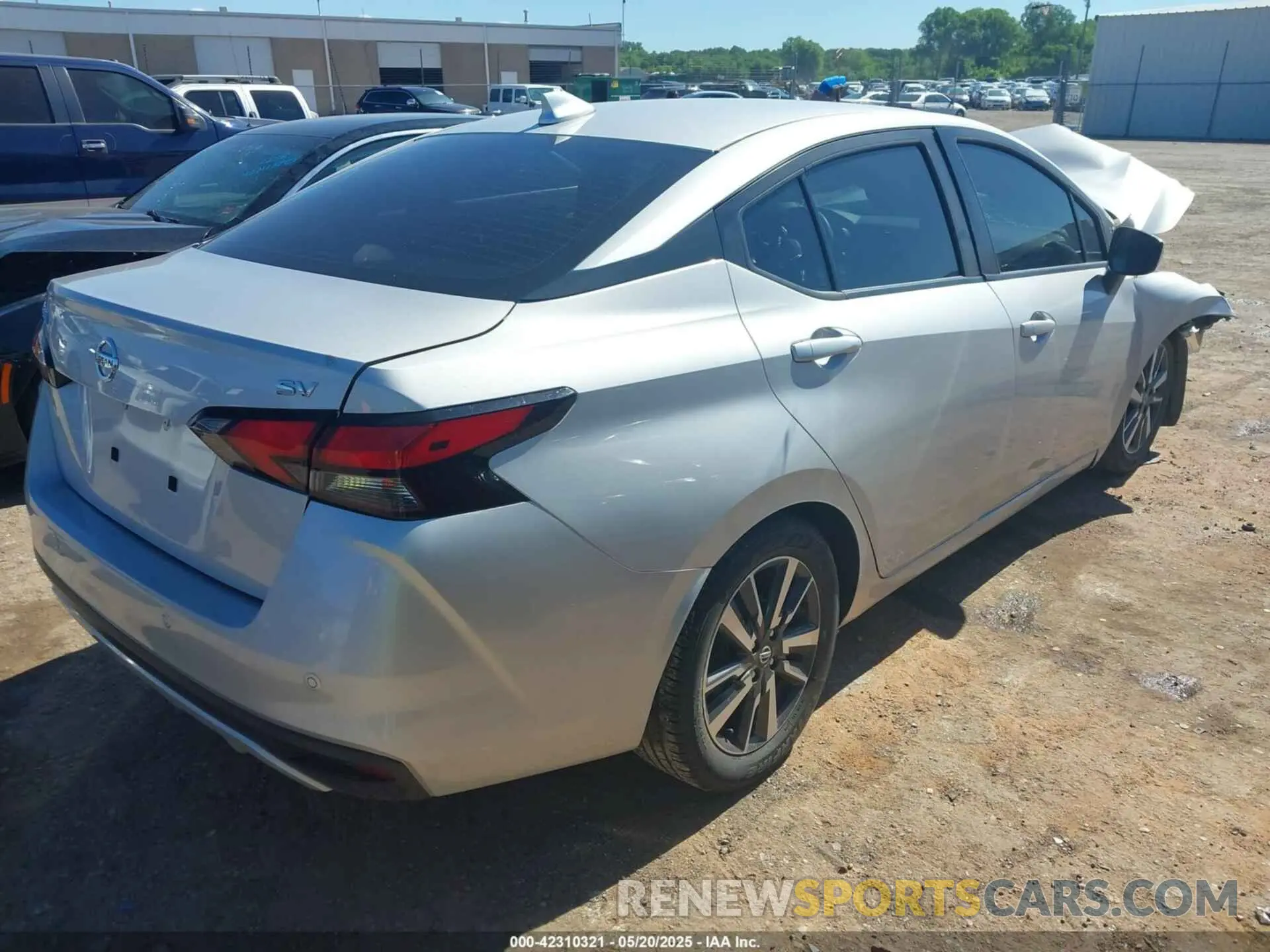 4 Photograph of a damaged car 3N1CN8EV6ML839891 NISSAN VERSA 2021