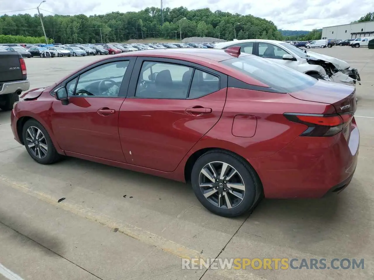 2 Photograph of a damaged car 3N1CN8EV6ML840054 NISSAN VERSA 2021