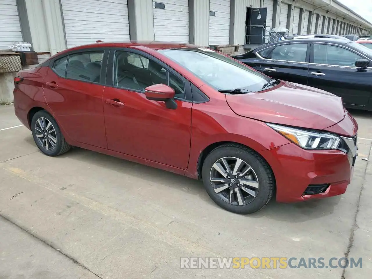 4 Photograph of a damaged car 3N1CN8EV6ML840054 NISSAN VERSA 2021