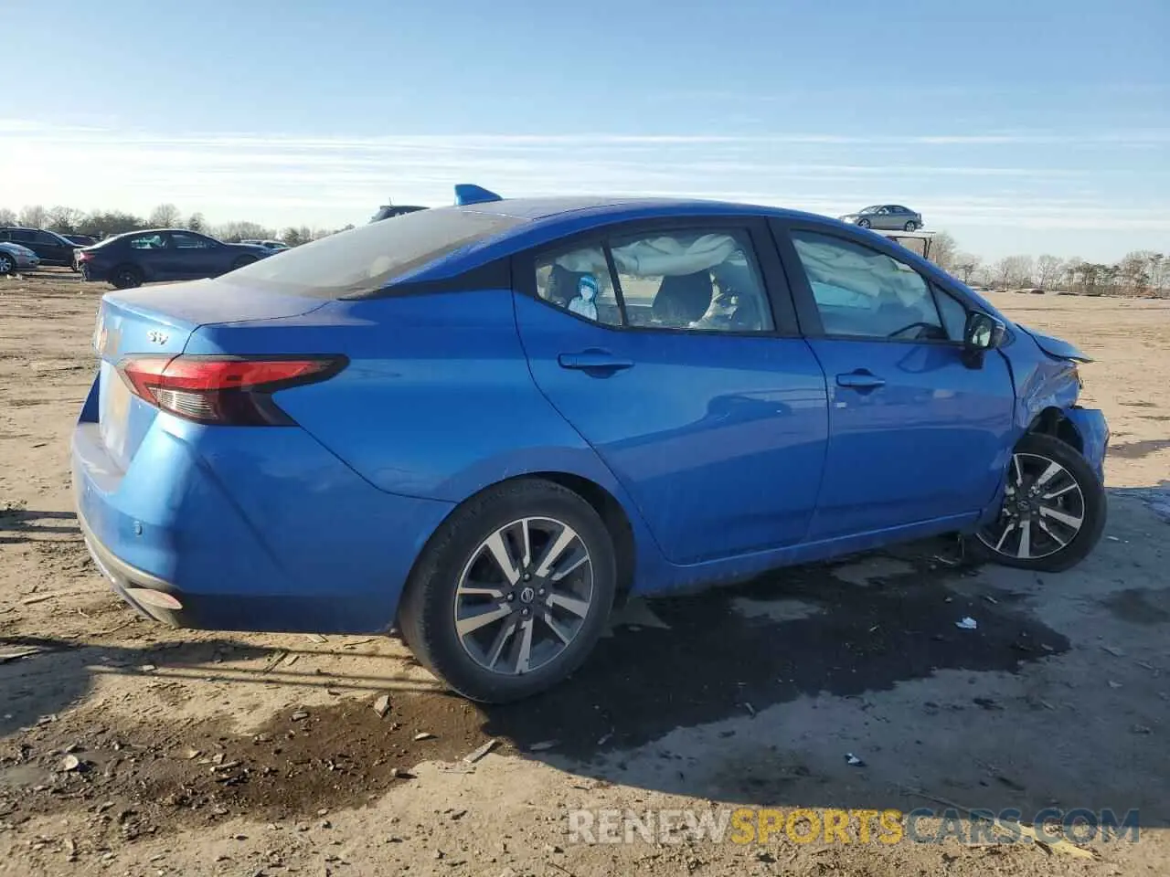 3 Photograph of a damaged car 3N1CN8EV6ML843925 NISSAN VERSA 2021