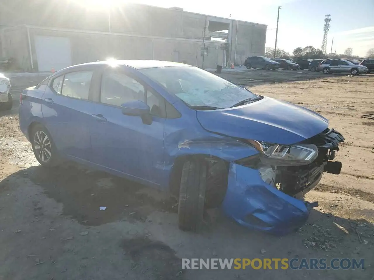 4 Photograph of a damaged car 3N1CN8EV6ML843925 NISSAN VERSA 2021