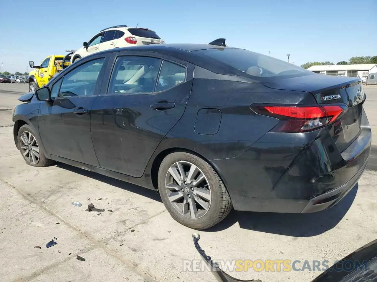 2 Photograph of a damaged car 3N1CN8EV6ML853970 NISSAN VERSA 2021