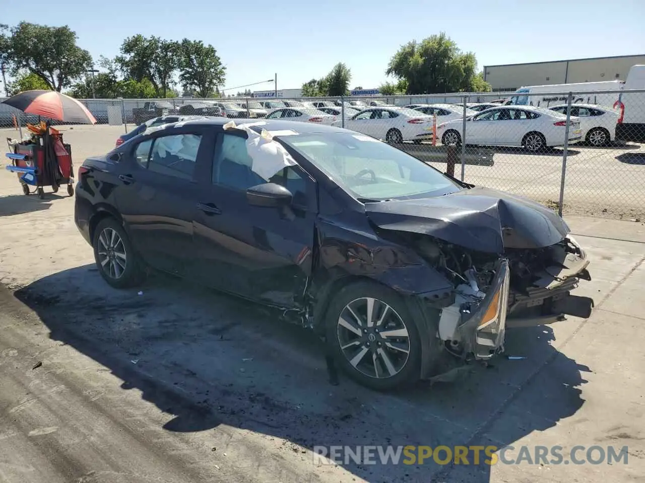 4 Photograph of a damaged car 3N1CN8EV6ML853970 NISSAN VERSA 2021