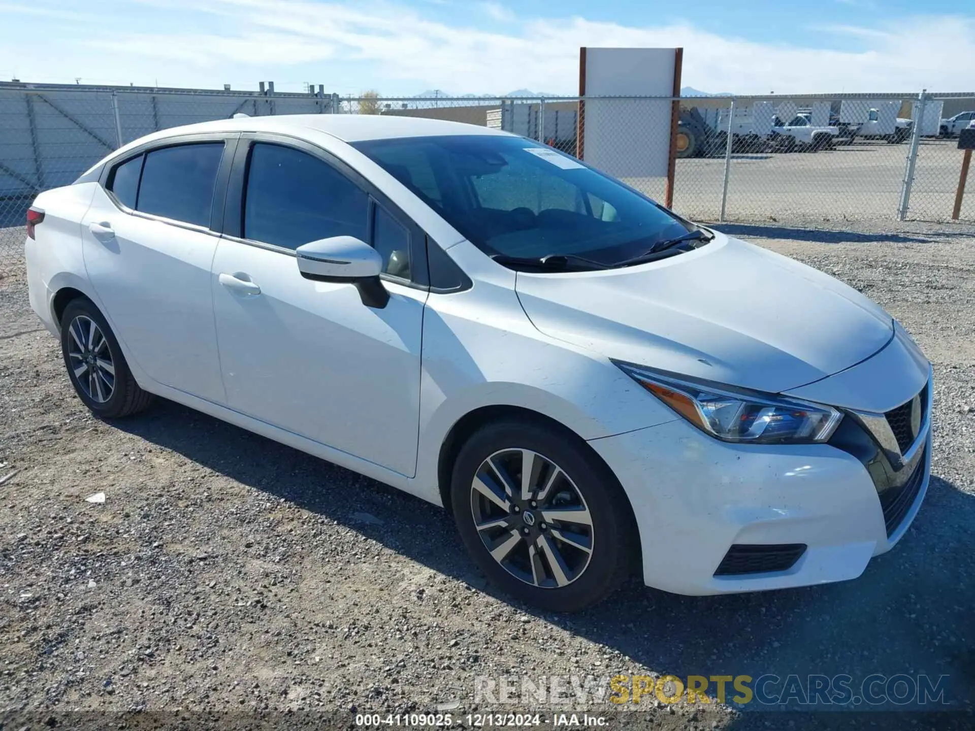 1 Photograph of a damaged car 3N1CN8EV6ML855363 NISSAN VERSA 2021