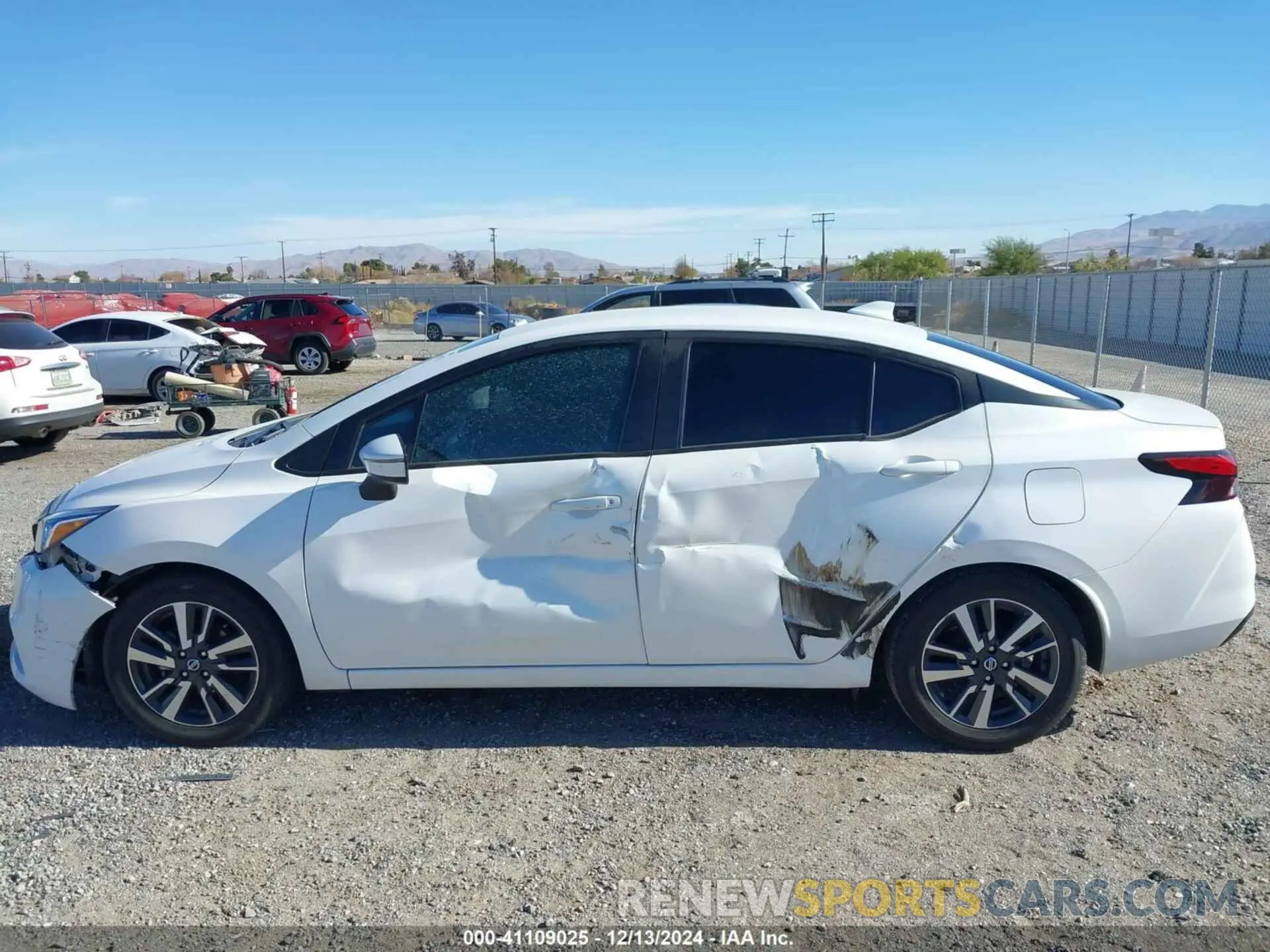 14 Photograph of a damaged car 3N1CN8EV6ML855363 NISSAN VERSA 2021