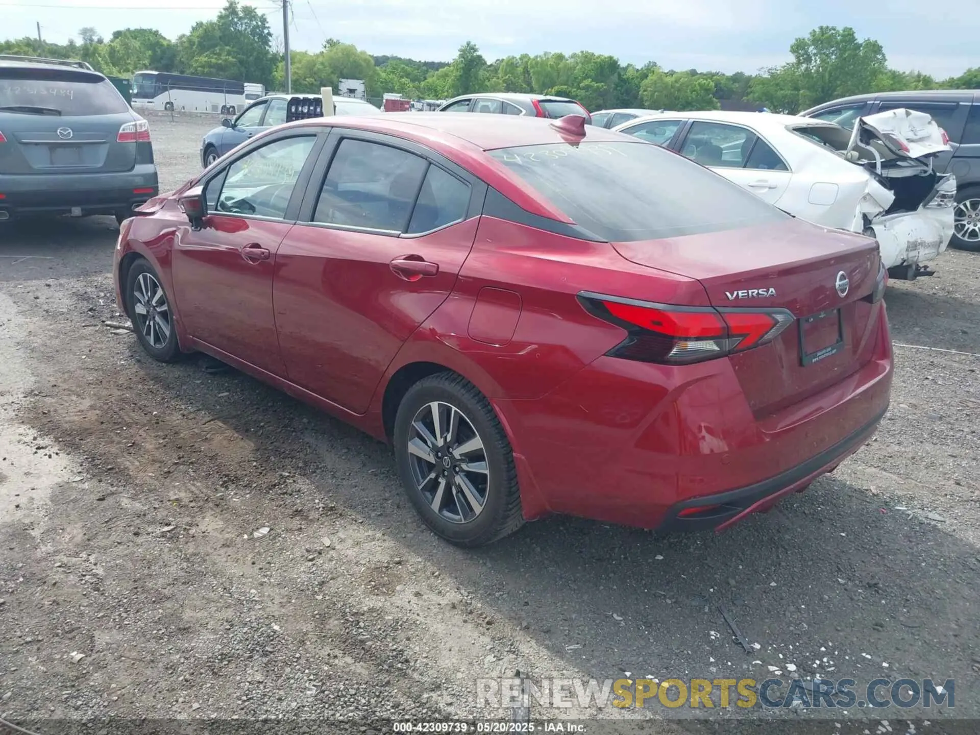 3 Photograph of a damaged car 3N1CN8EV6ML859803 NISSAN VERSA 2021