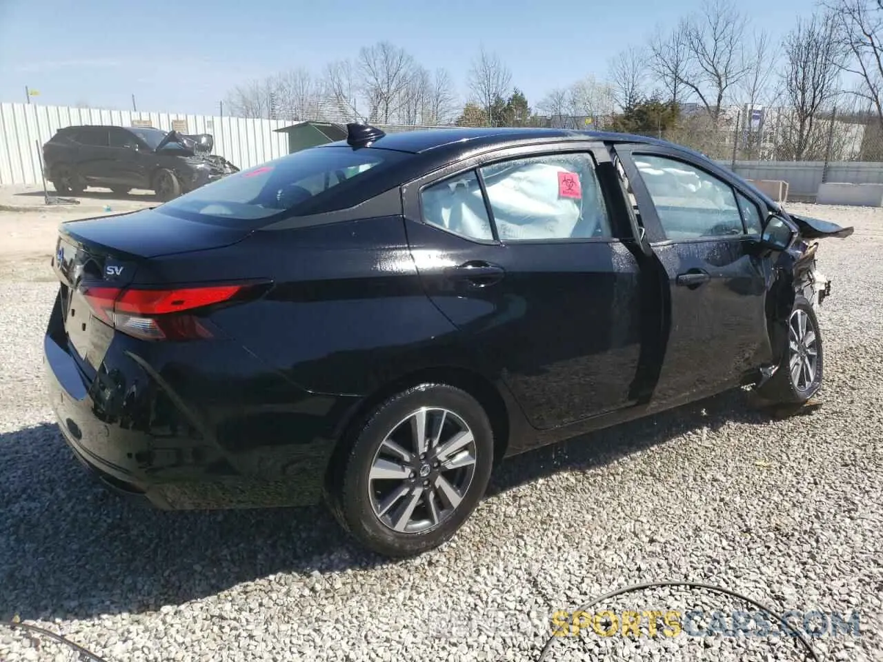 3 Photograph of a damaged car 3N1CN8EV6ML861597 NISSAN VERSA 2021