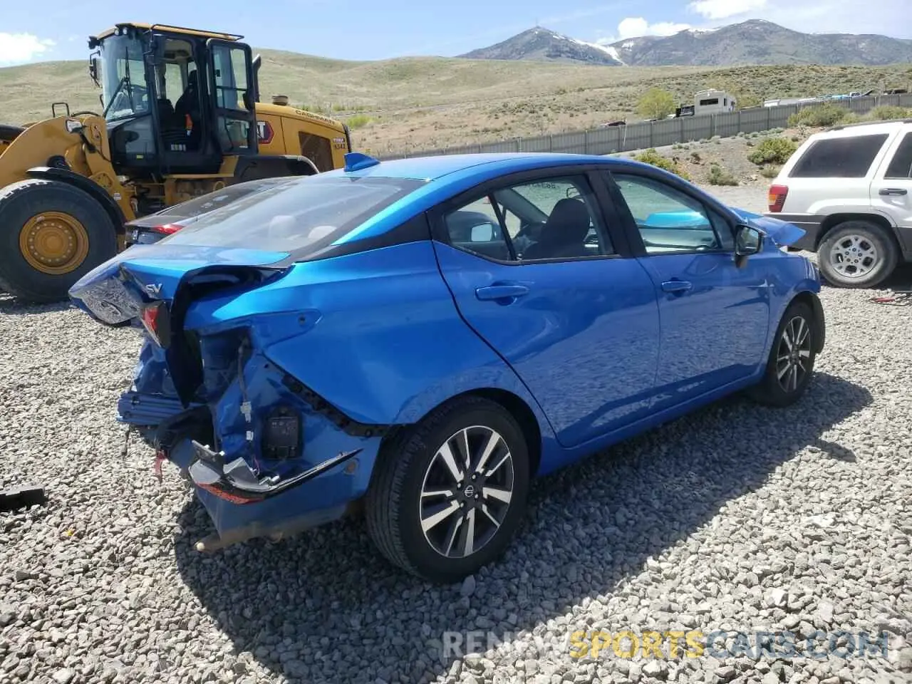 3 Photograph of a damaged car 3N1CN8EV6ML865567 NISSAN VERSA 2021
