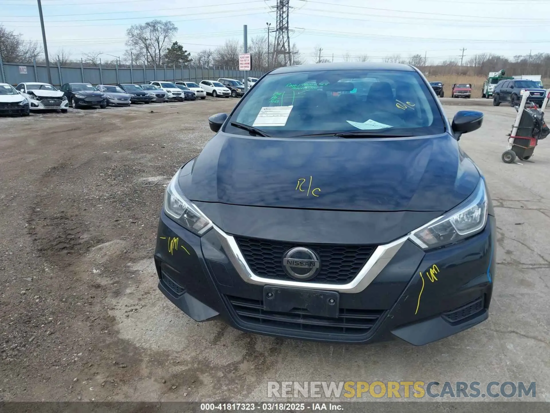12 Photograph of a damaged car 3N1CN8EV6ML866959 NISSAN VERSA 2021